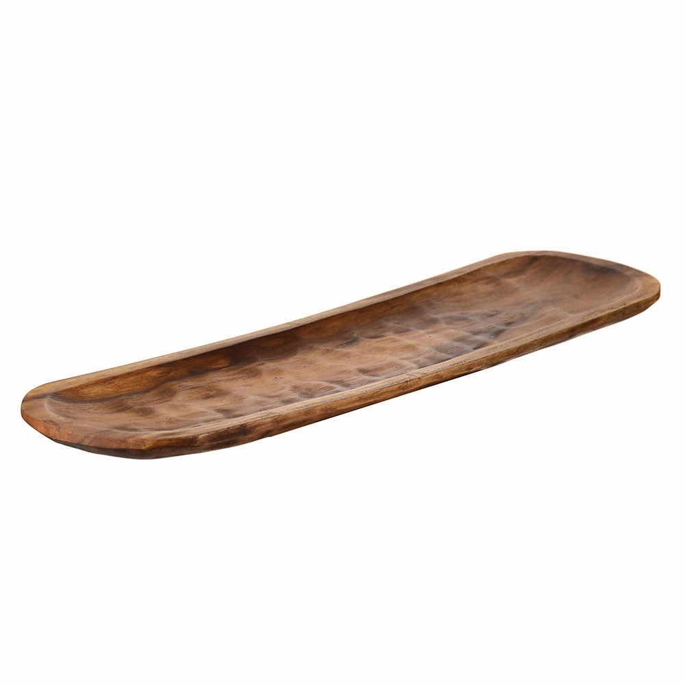 Board Rectangle Natural Carved