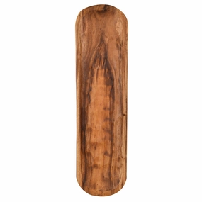 Board Rectangle Natural Carved Serveware clearance shop