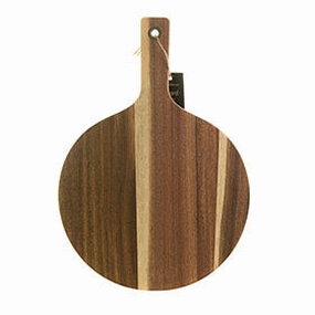 Board Round Acacia with Paddle 40cm Serveware clearance shop