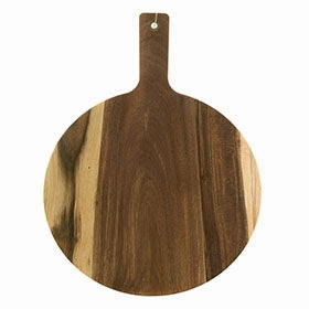 Board Round Acacia with Paddle 52cm Serveware clearance shop