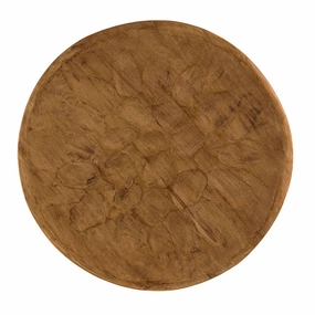 Board Round Natural Carved Serveware clearance shop