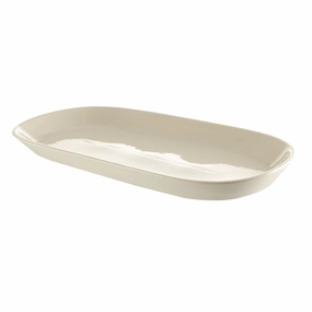 Bone China Rectangle Platter Serveware clearance shop