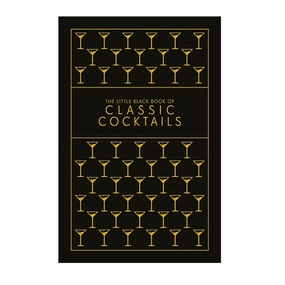Book - The Little Black Book Of Classic Cocktails Barware sale online