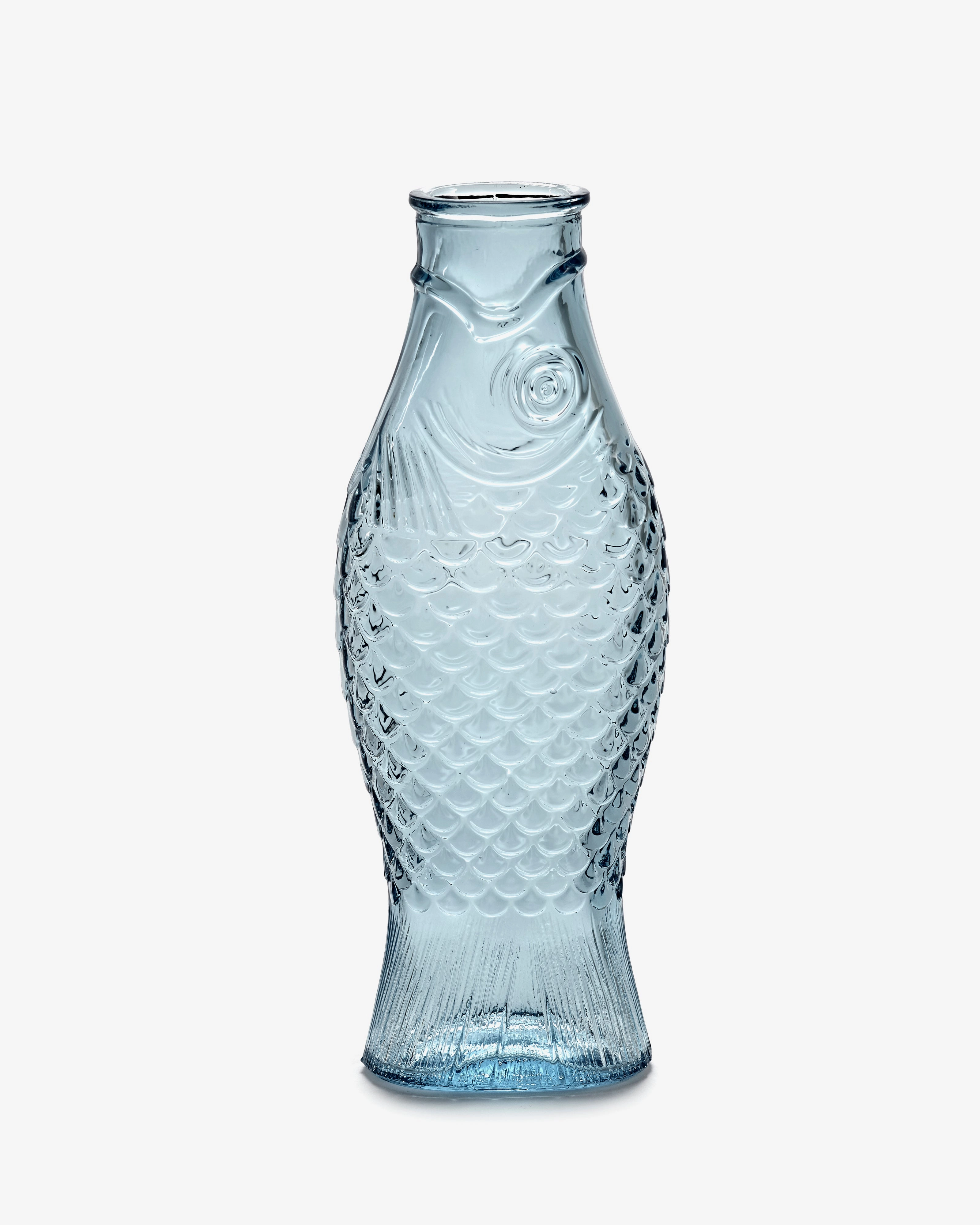 Bottle blue Fish & Fish Glassware Tableware discount