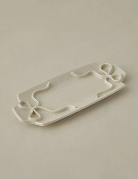 Bow Serving Dish by Stephanie Dawn Matthias Serveware kitchen discount