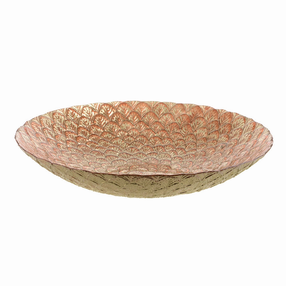 Bowl Artemisia Peach/Patina/Champagne 40cm Serveware clearance shop