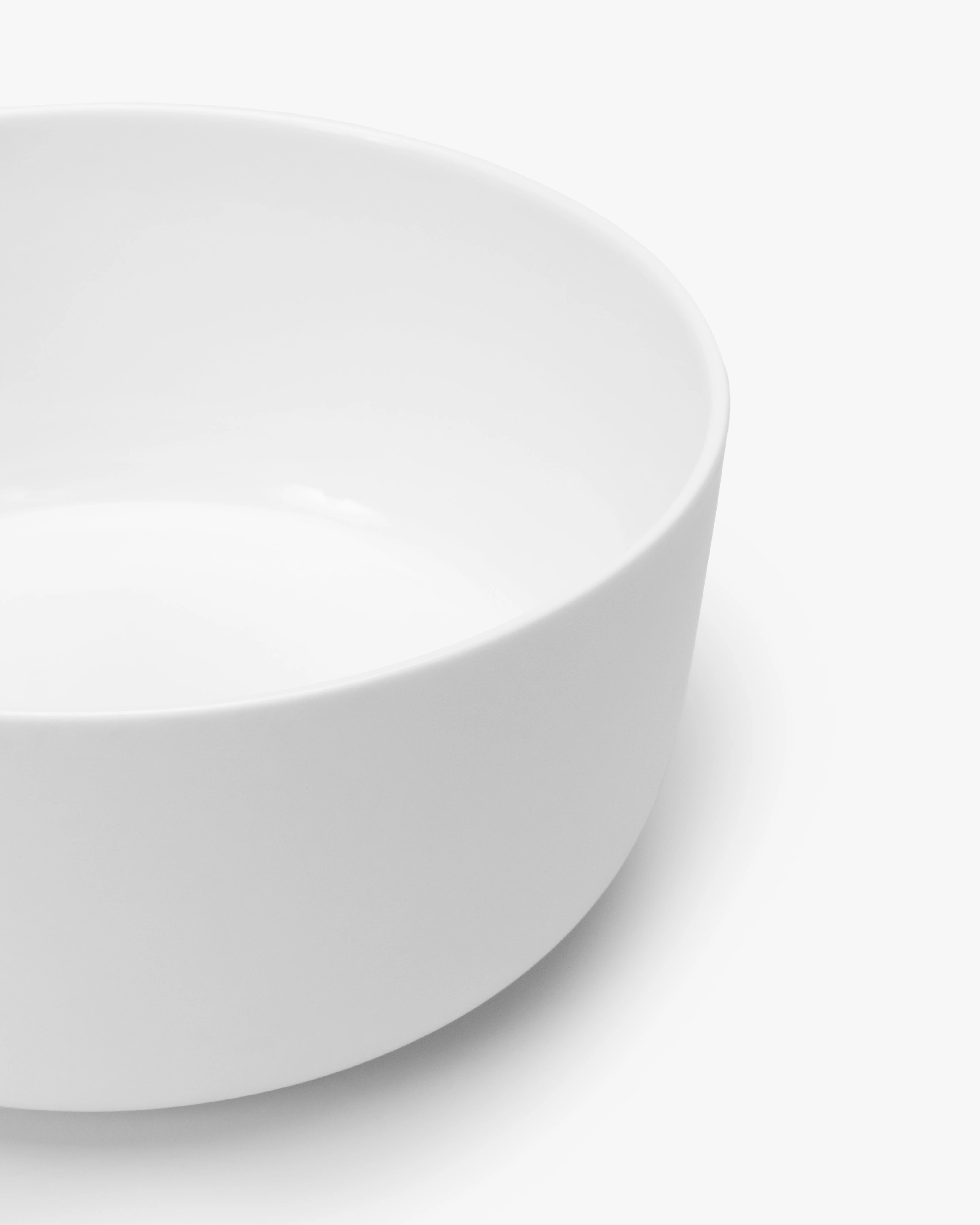 Bowl deep L white Base