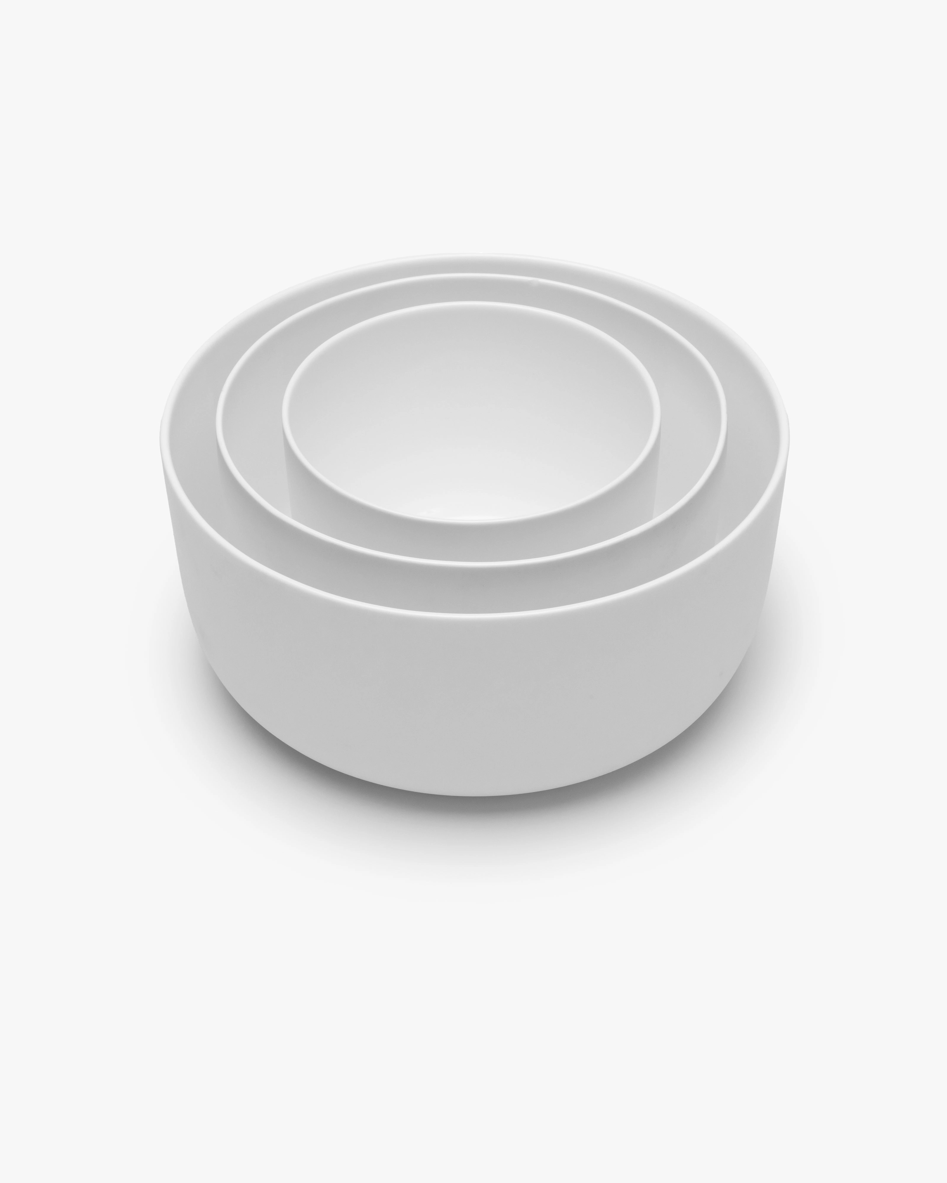 Bowl high L white Base
