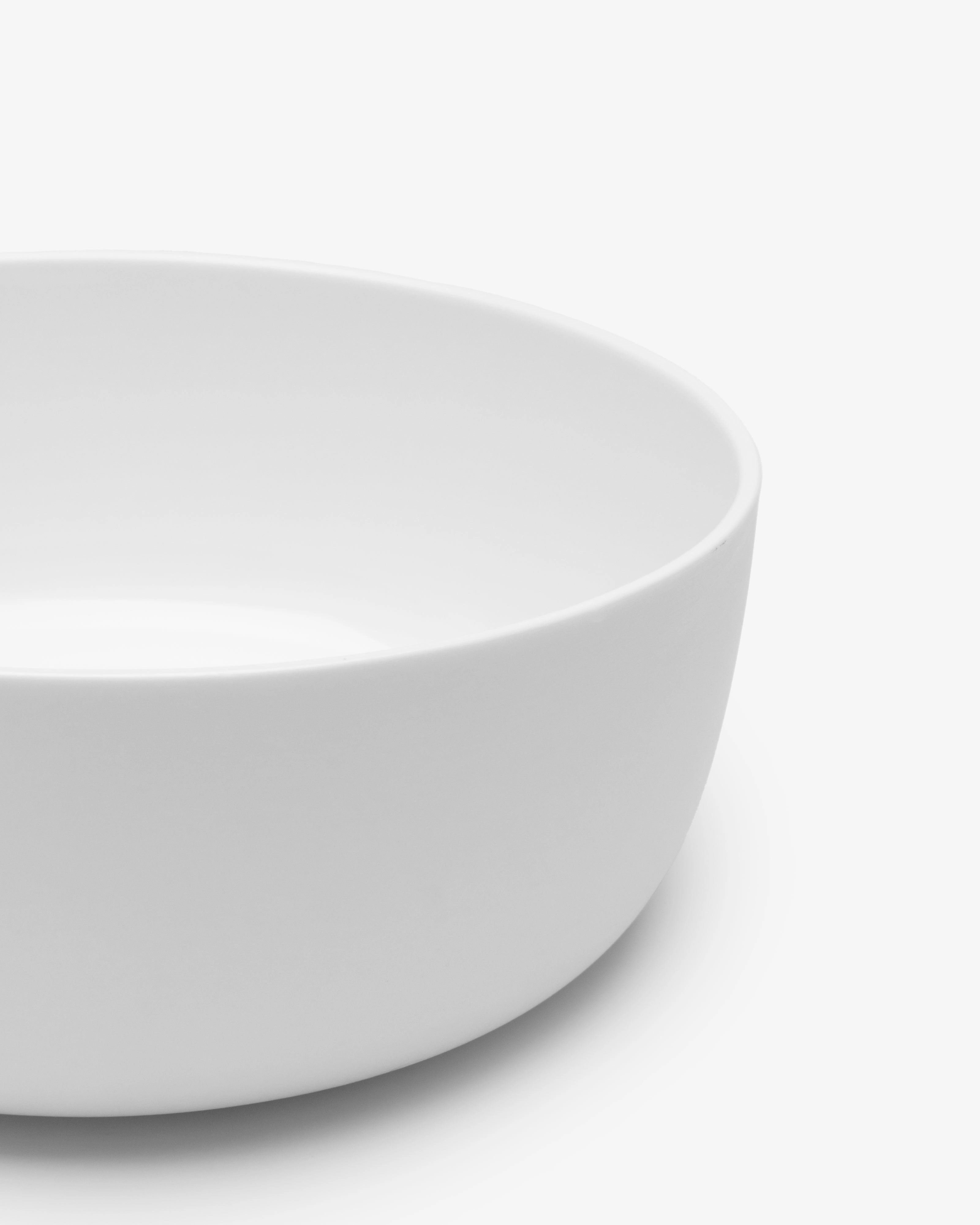 Bowl high L white Base