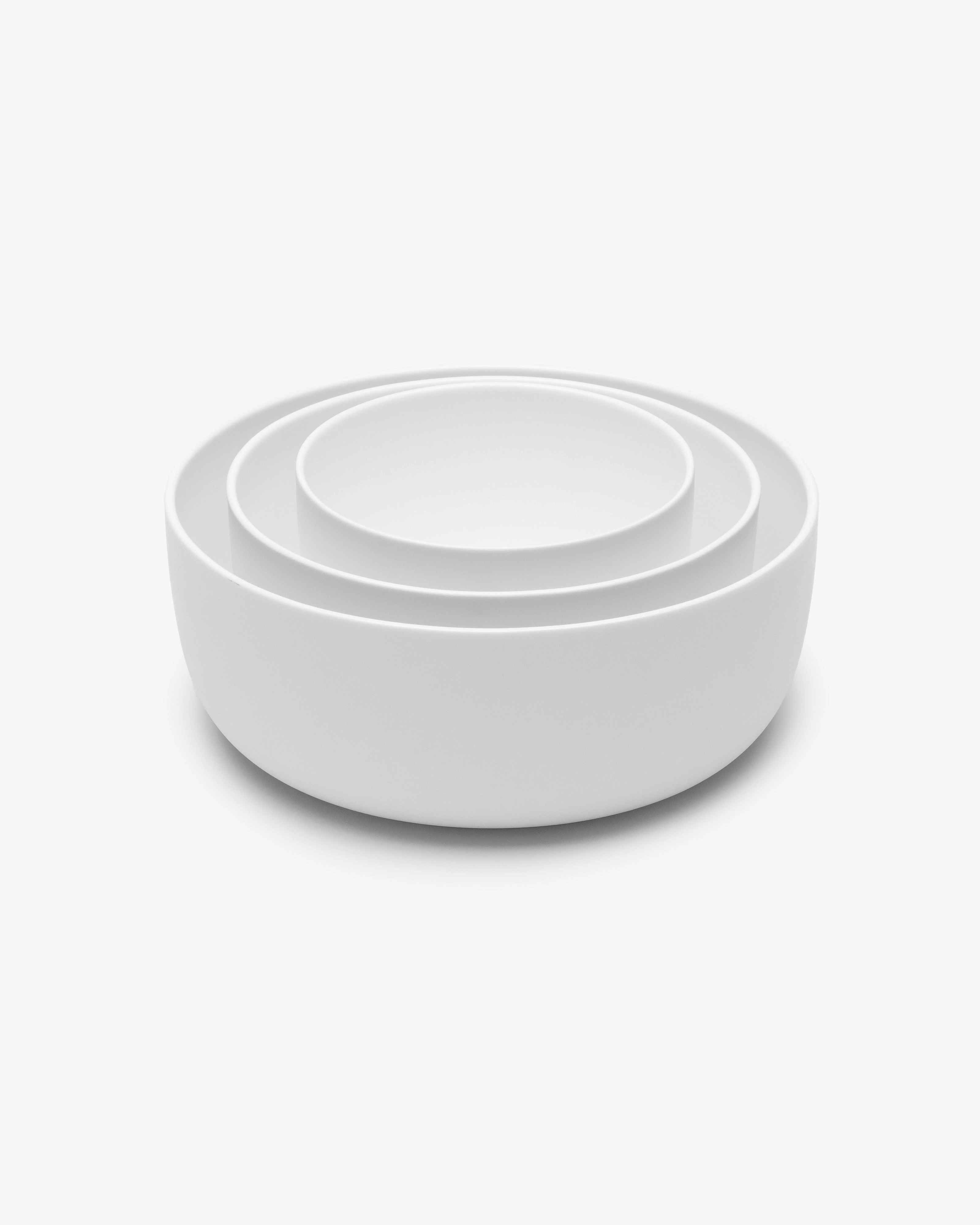 Bowl high M white Base