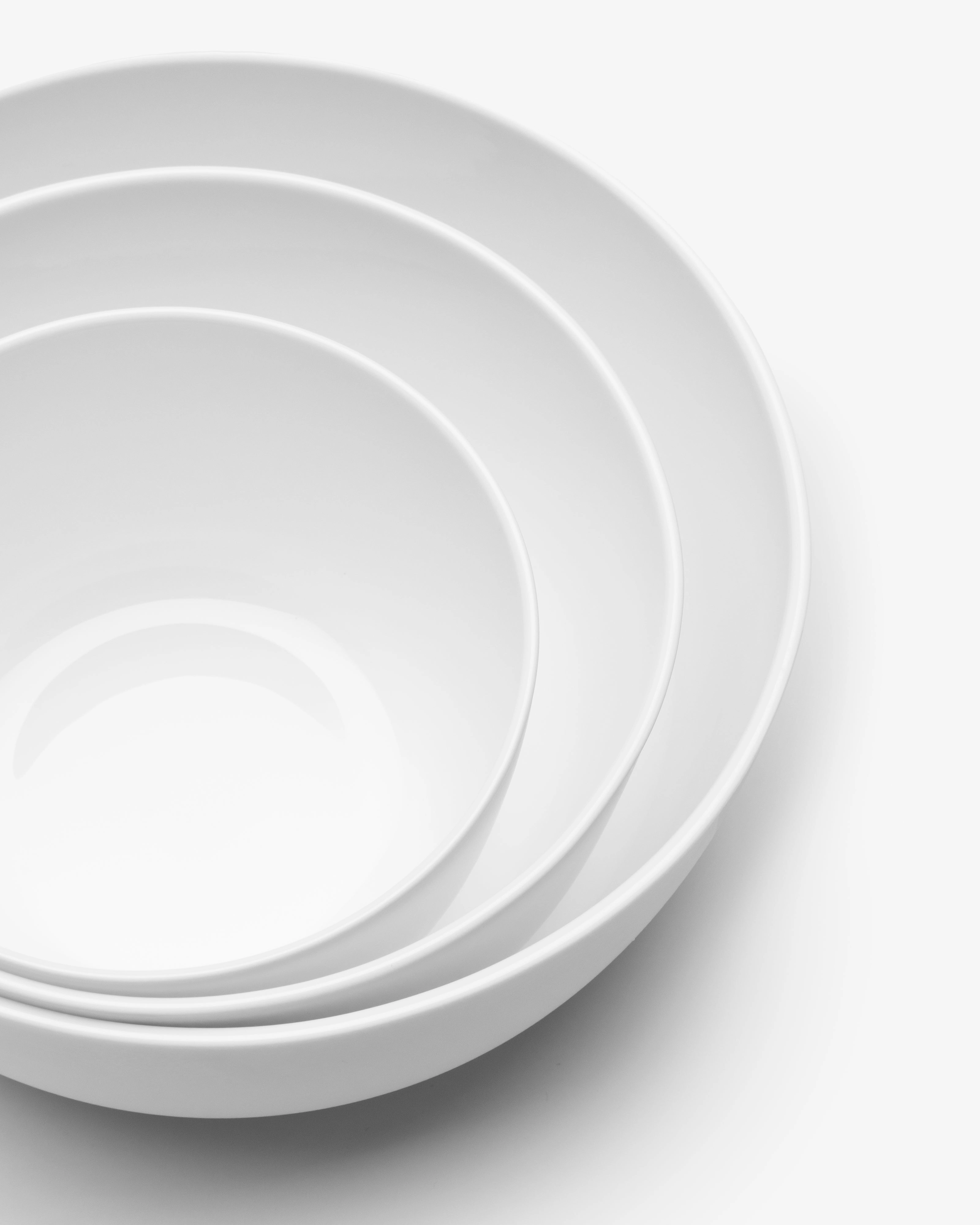 Bowl high M white Base