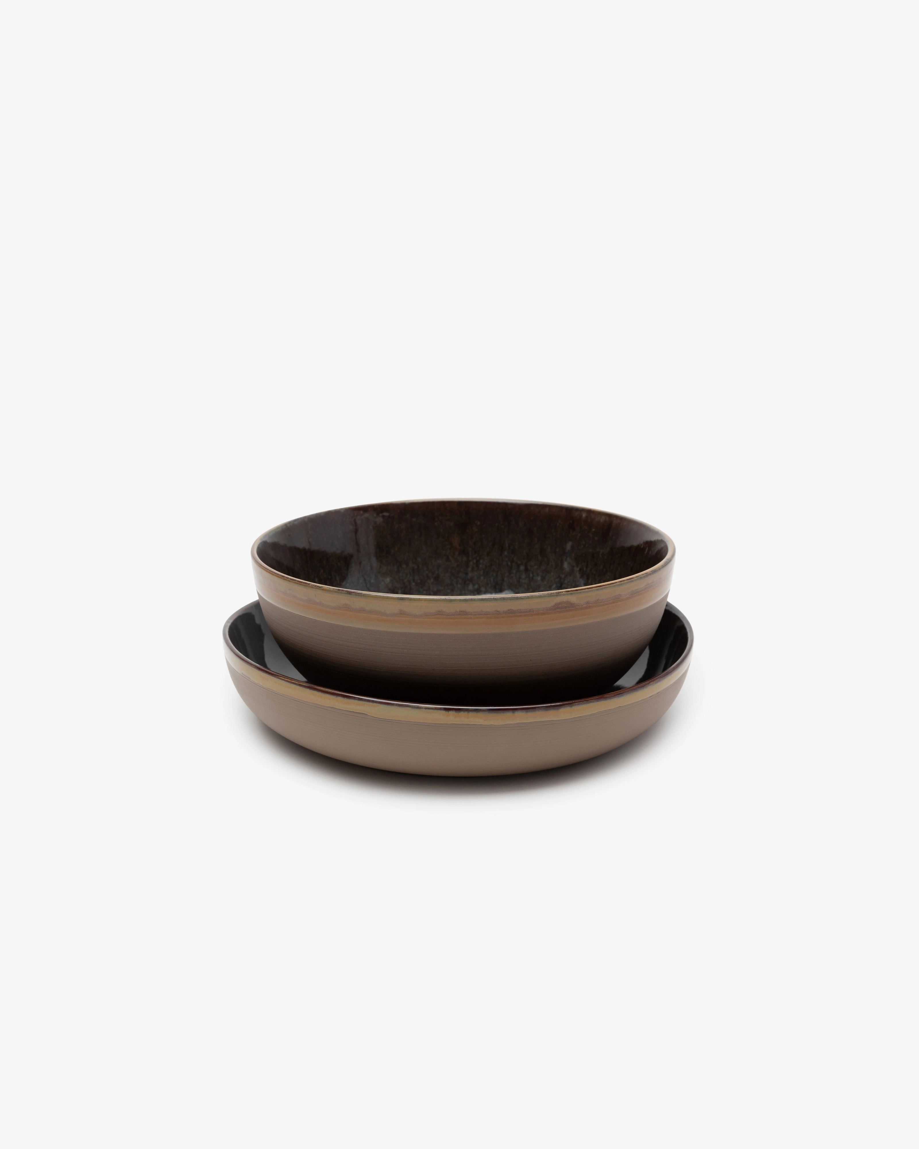 Bowl L indi gray Surface