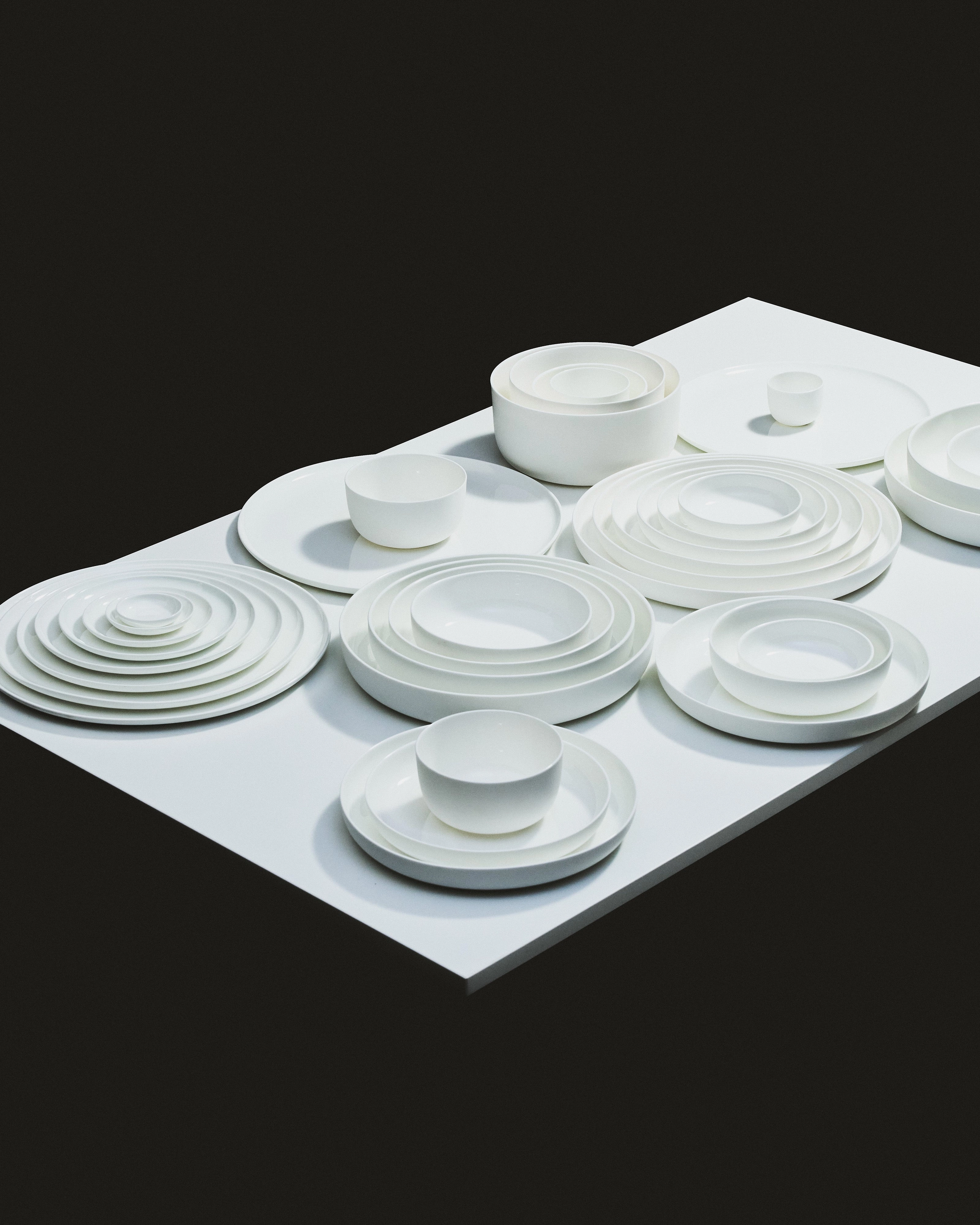 Bowl low XL white Base