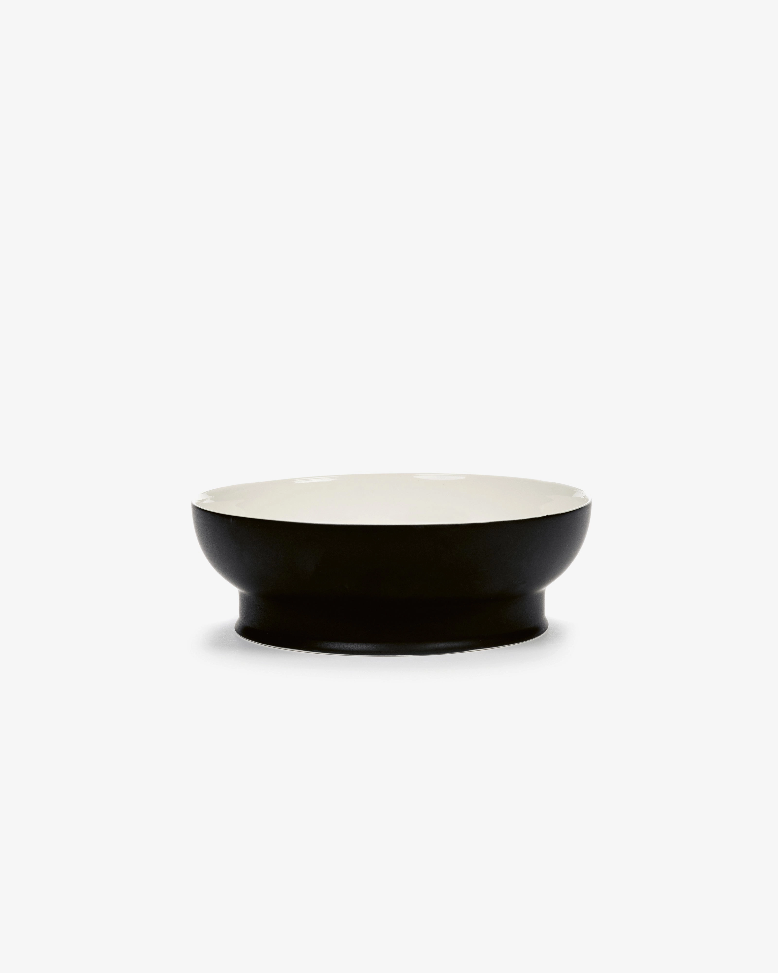 Bowl M black/off-white Ra Buy Dinnerware online shop
