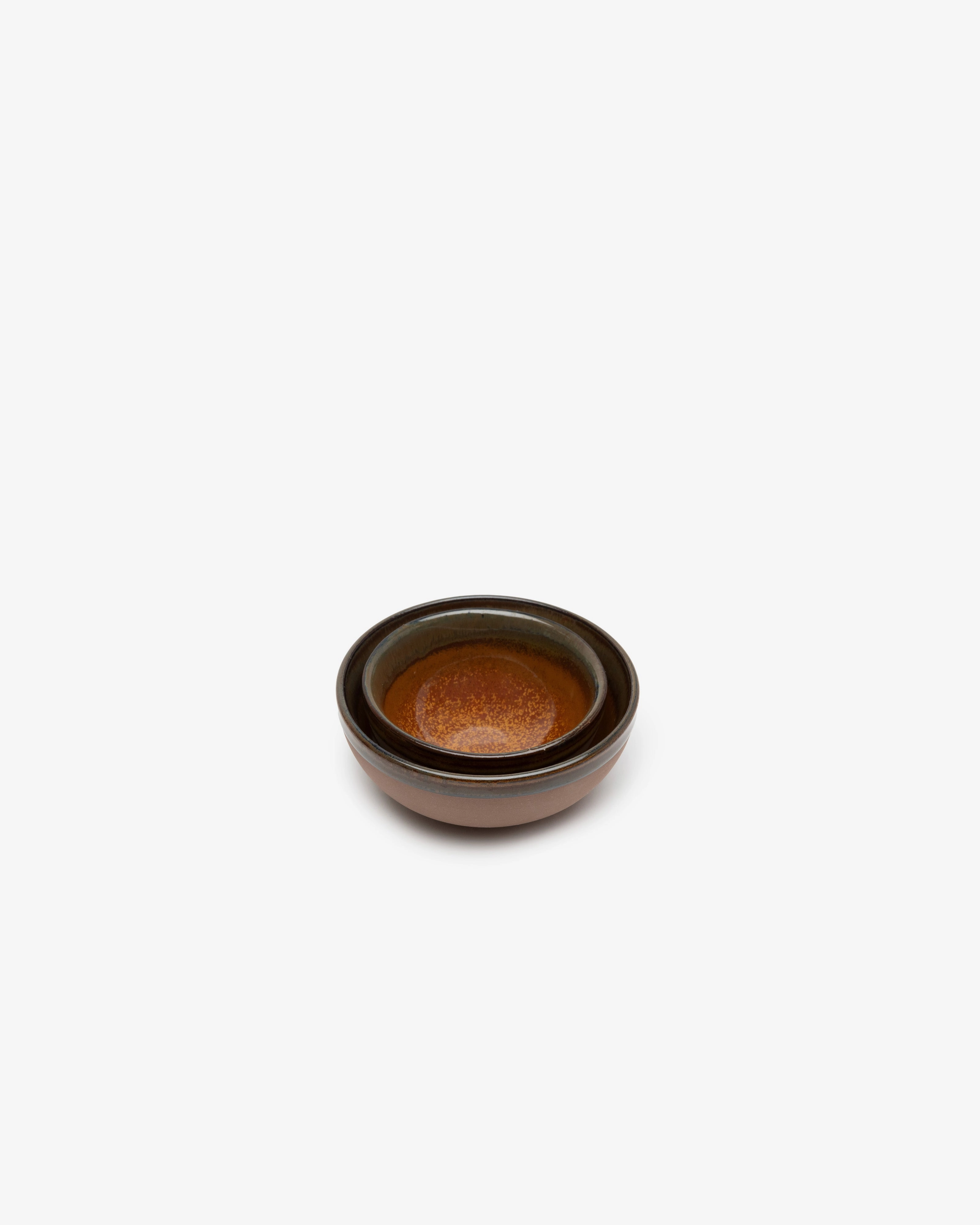 Bowl M gray/rusty brown Surface