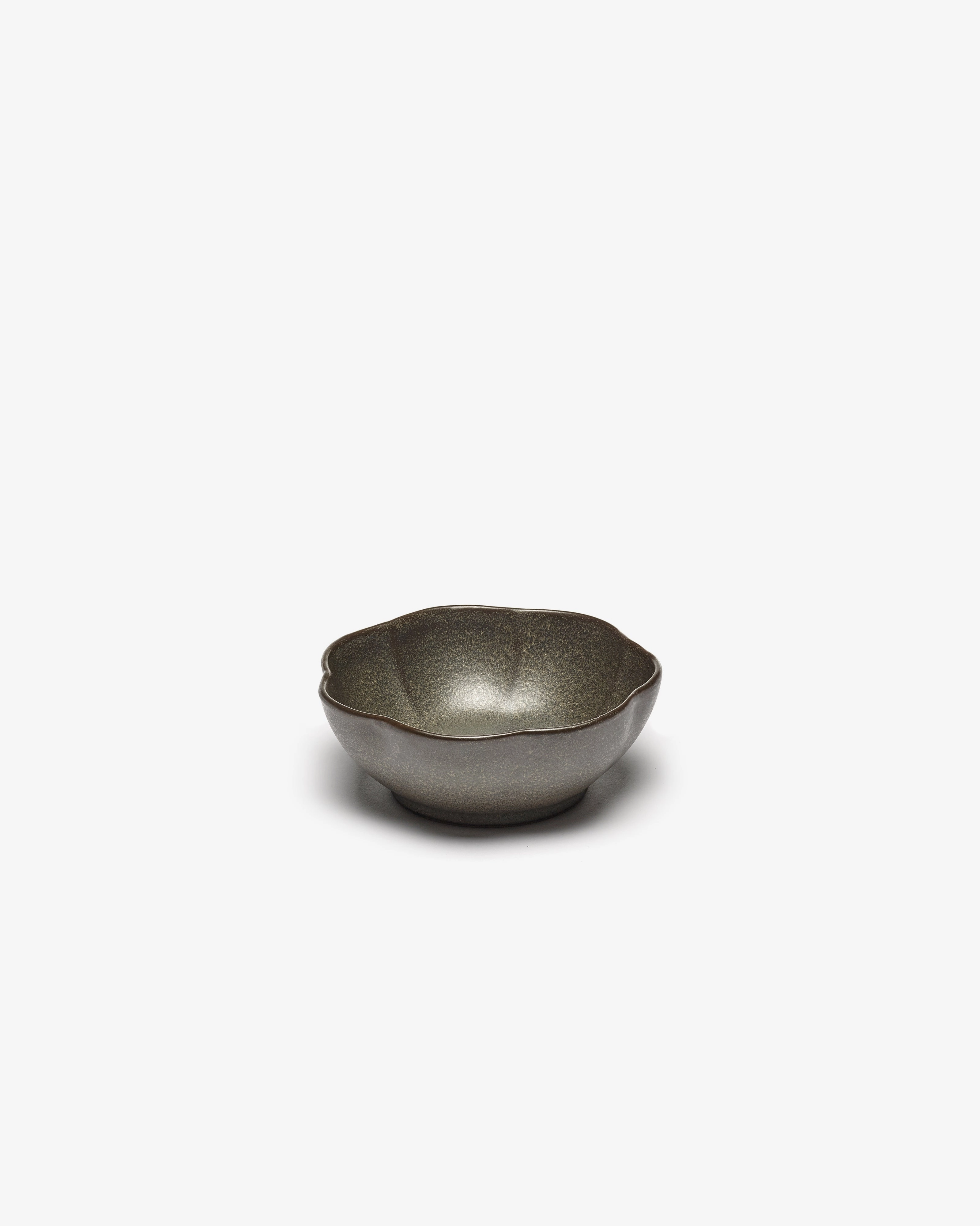 Bowl ribbed L green Inku Buy Dinnerware online shop