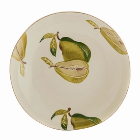 BOWL Round Ceramic Pears 30cm Serveware clearance shop