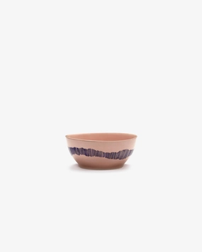 Bowl S pink - blue stripes Feast Buy Dinnerware online shop