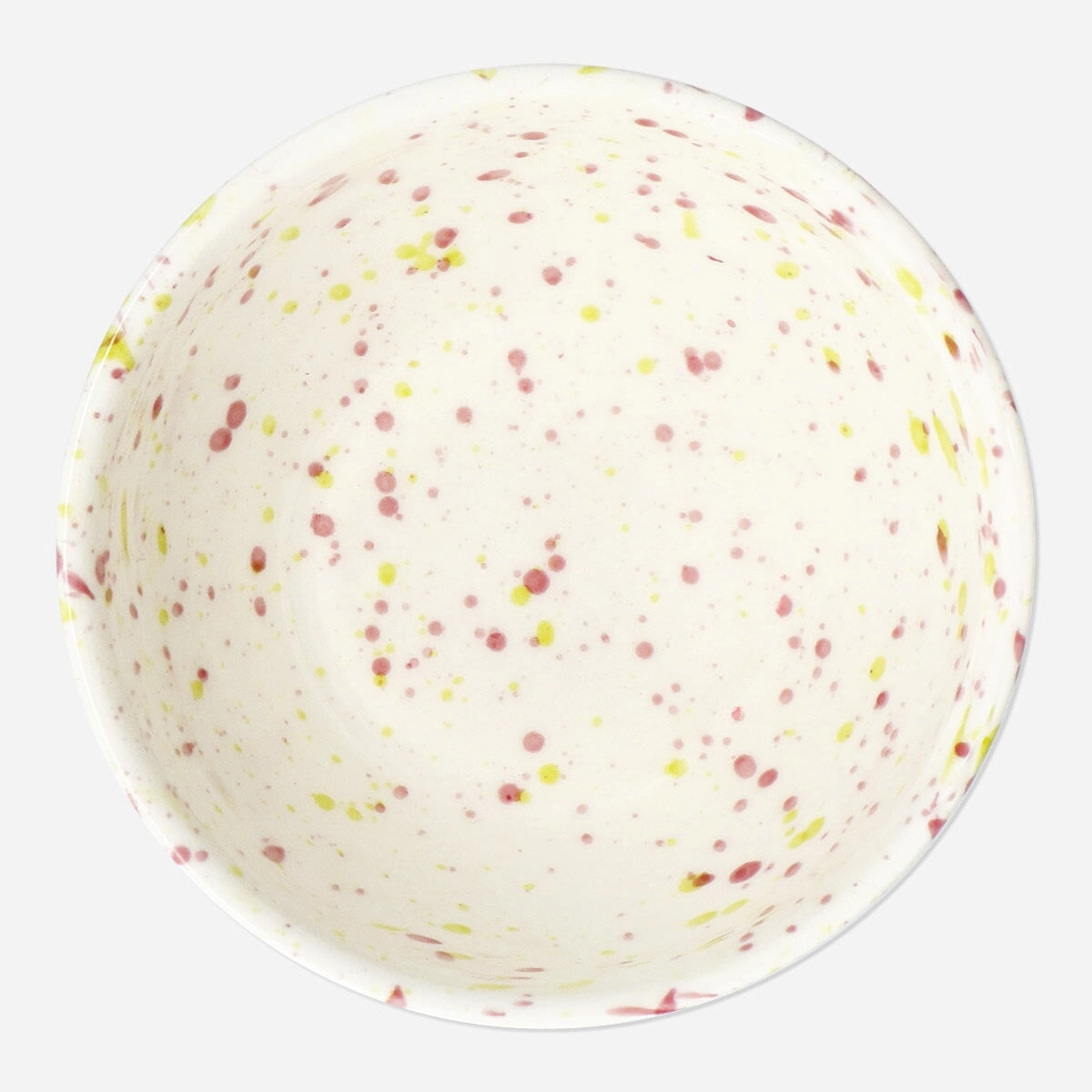 Bowl with splash pattern