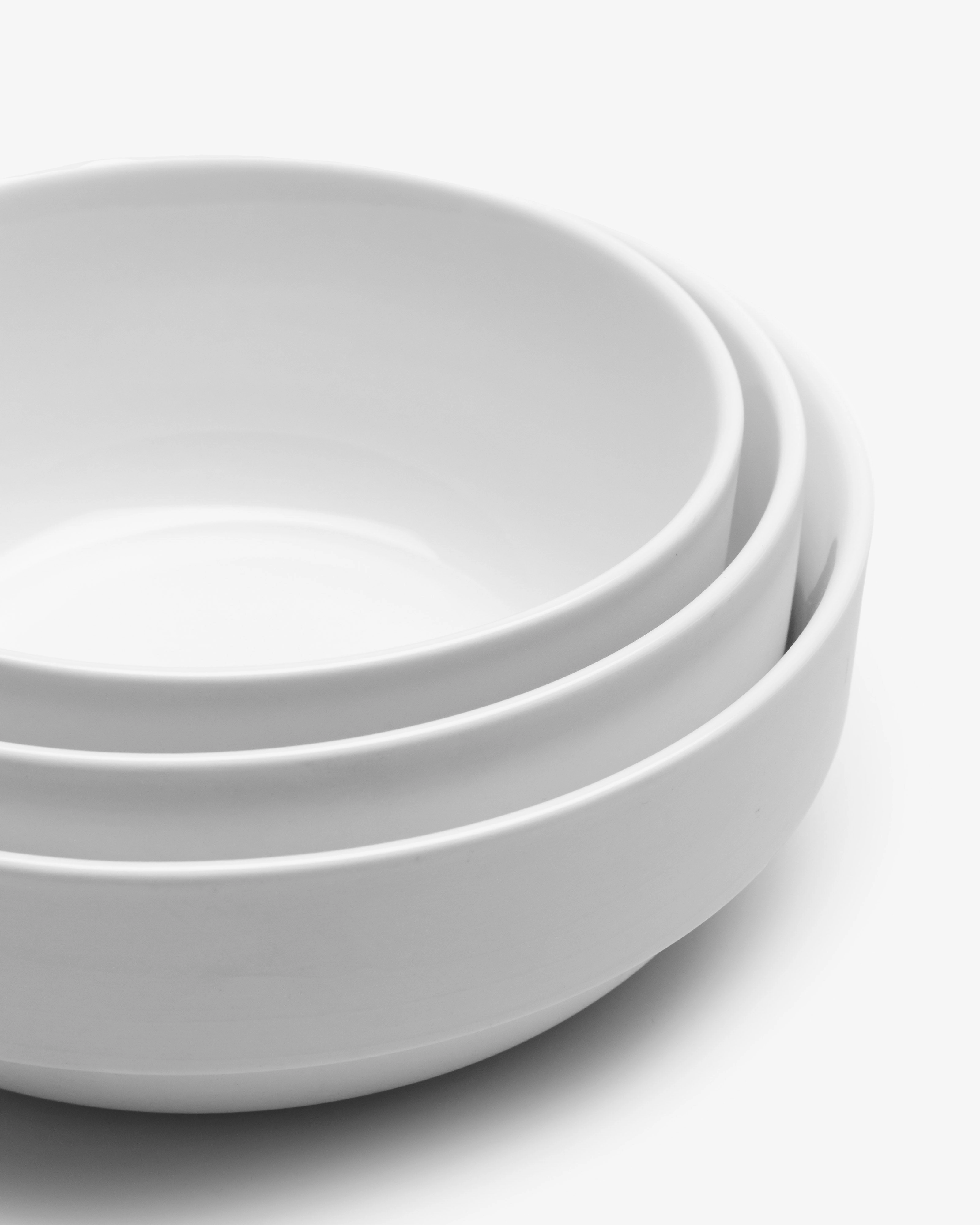 Bowl XL white matt Passe-partout