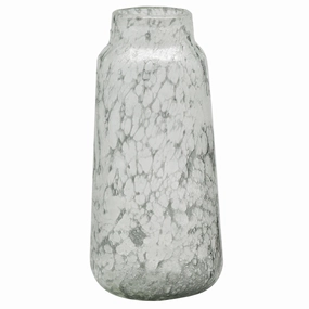 Boyd Glass Bullet Vase White Silver Lge Cheap Vases for home