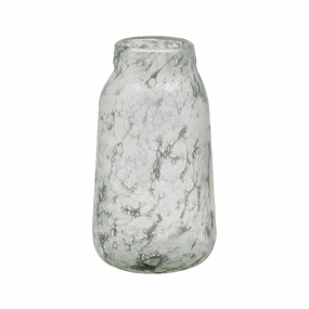 Boyd Glass Bullet Vase White Silver Sml Cheap Vases for home
