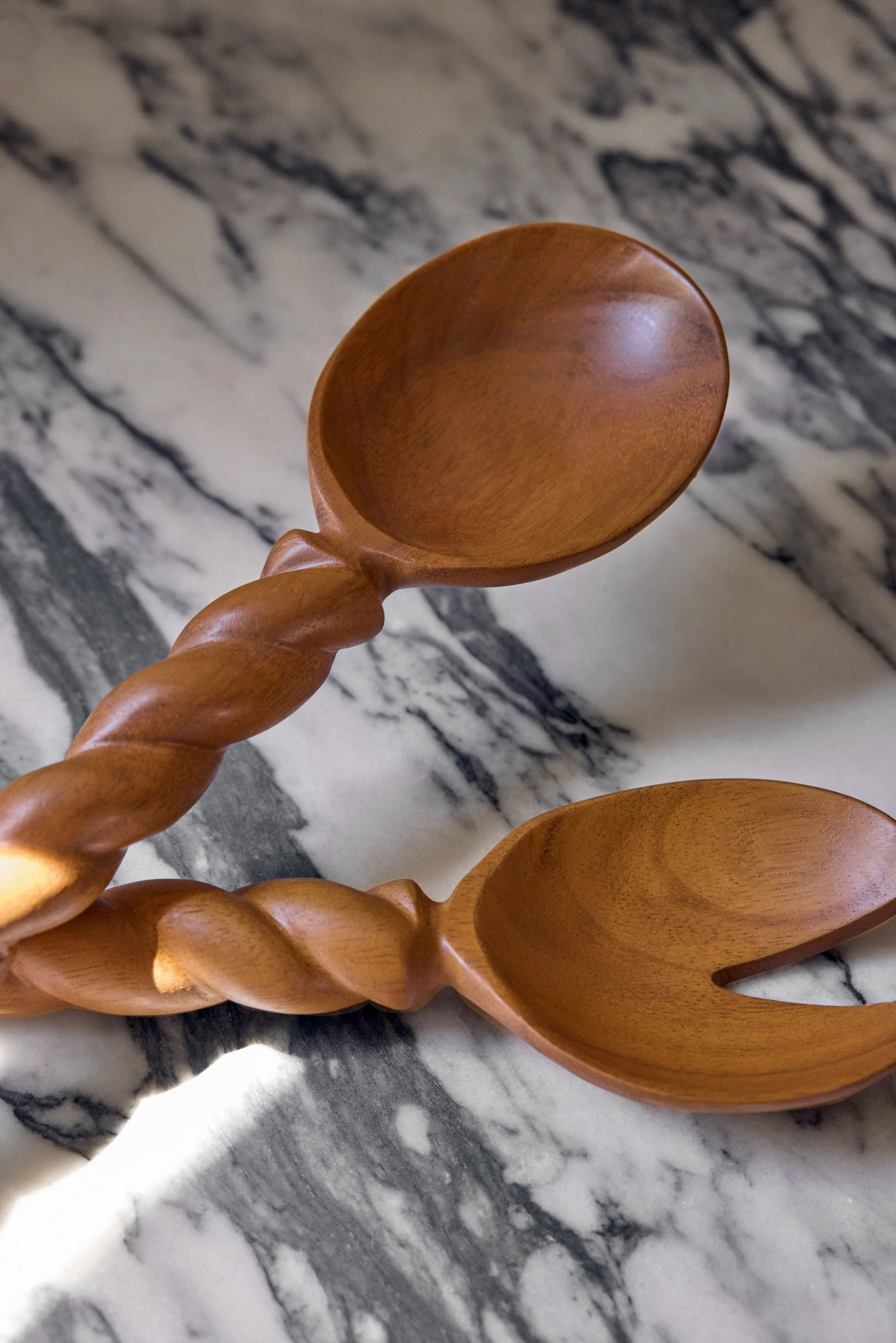 Braided Wood Serving Set by Sarah Sherman Samuel