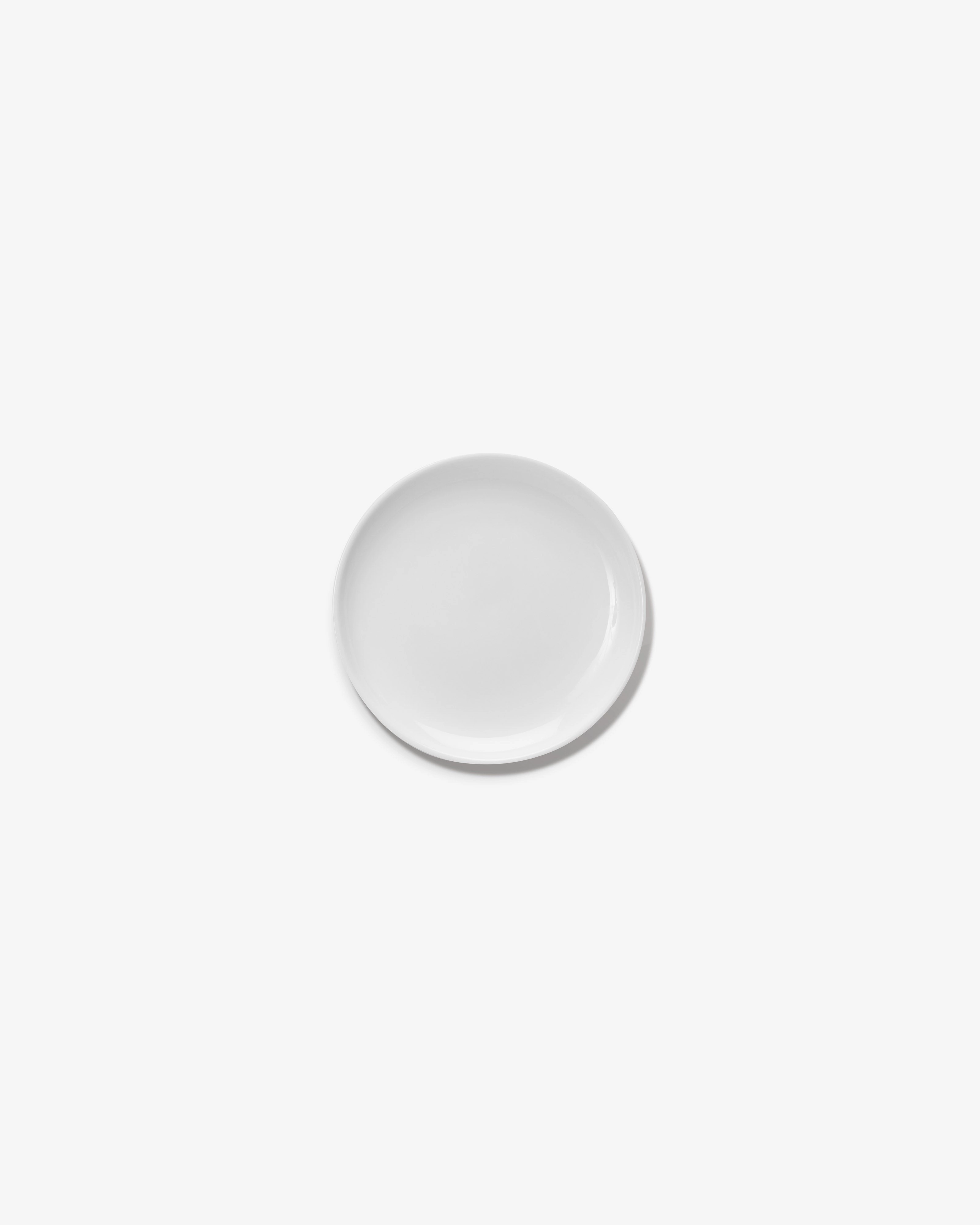 Bread plate low white Base