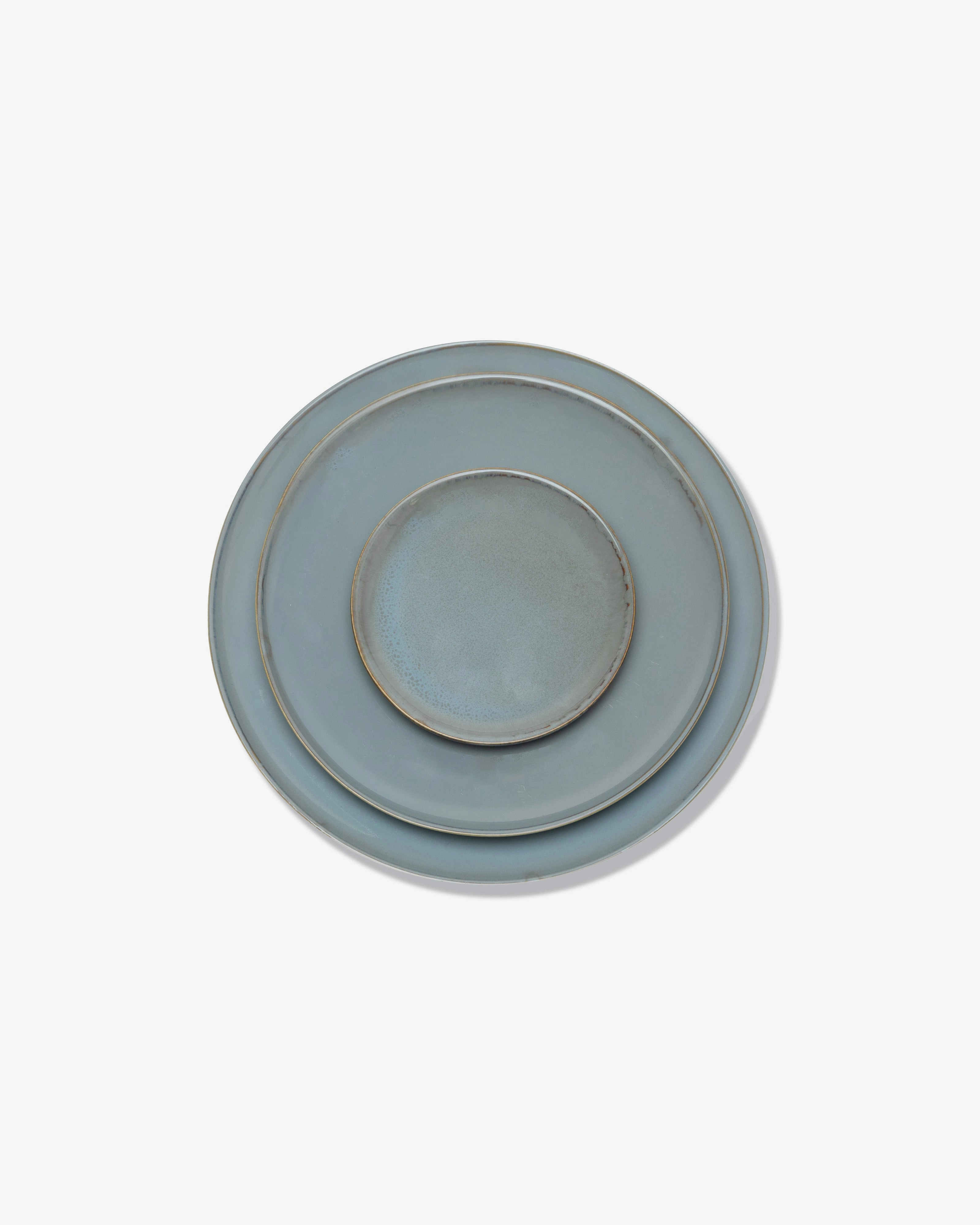 Bread plate smoky blue Terres de rves
