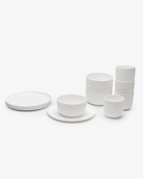Breakfast 12 pieces - Set Base tableware by Piet Boon - white Buy Dinnerware online shop