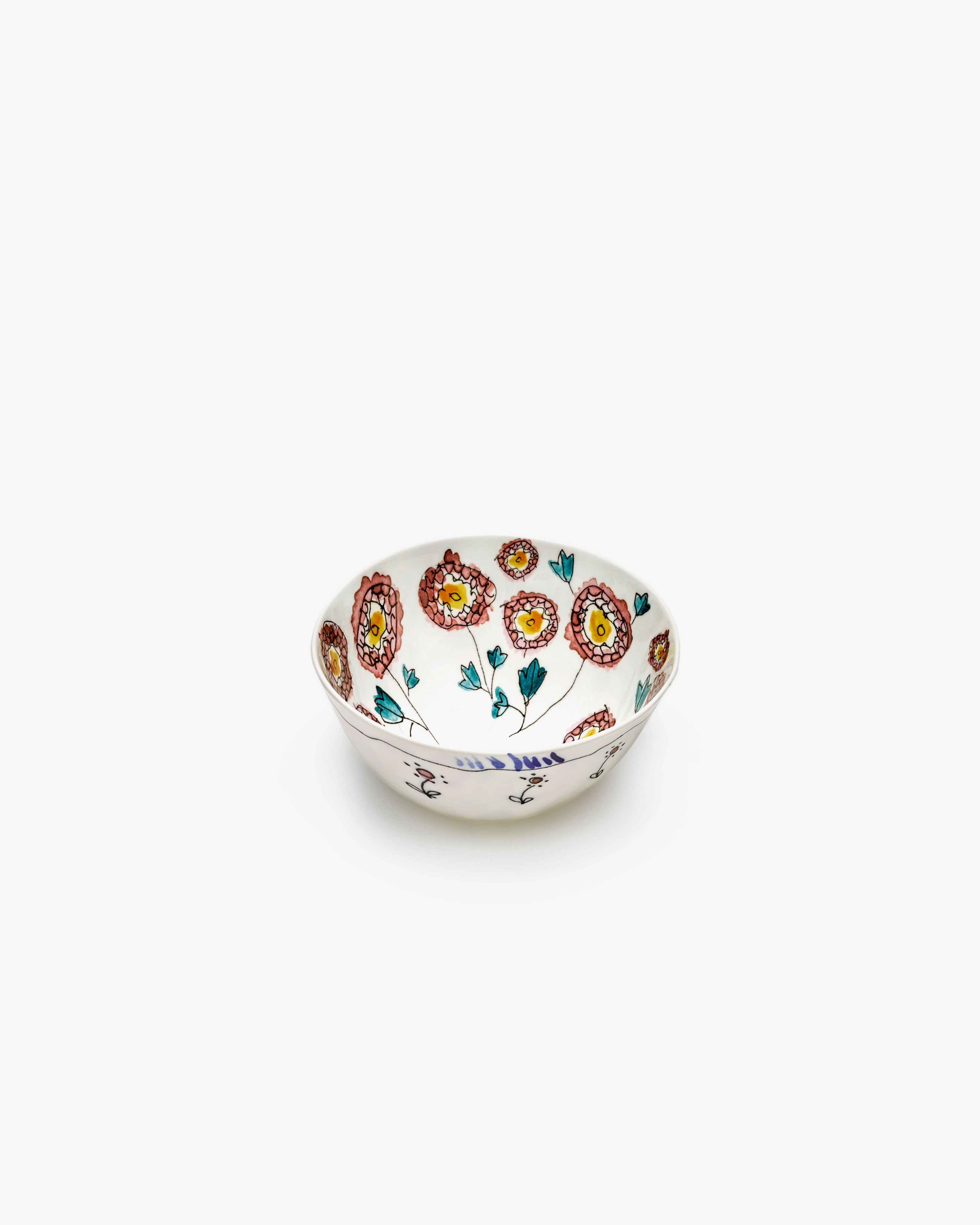 Breakfast bowl Anemone milk Midnight Flowers