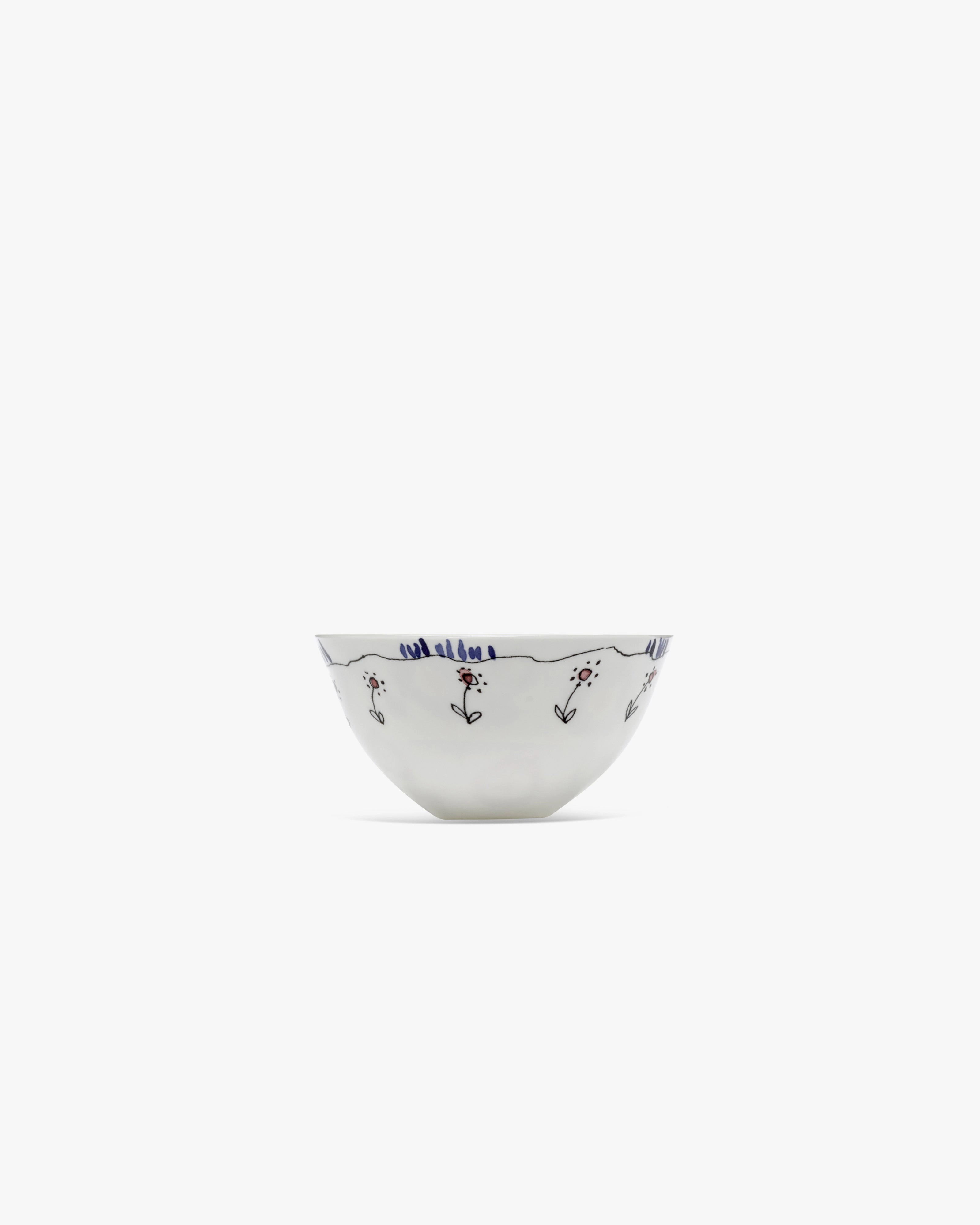 Breakfast bowl Anemone milk Midnight Flowers