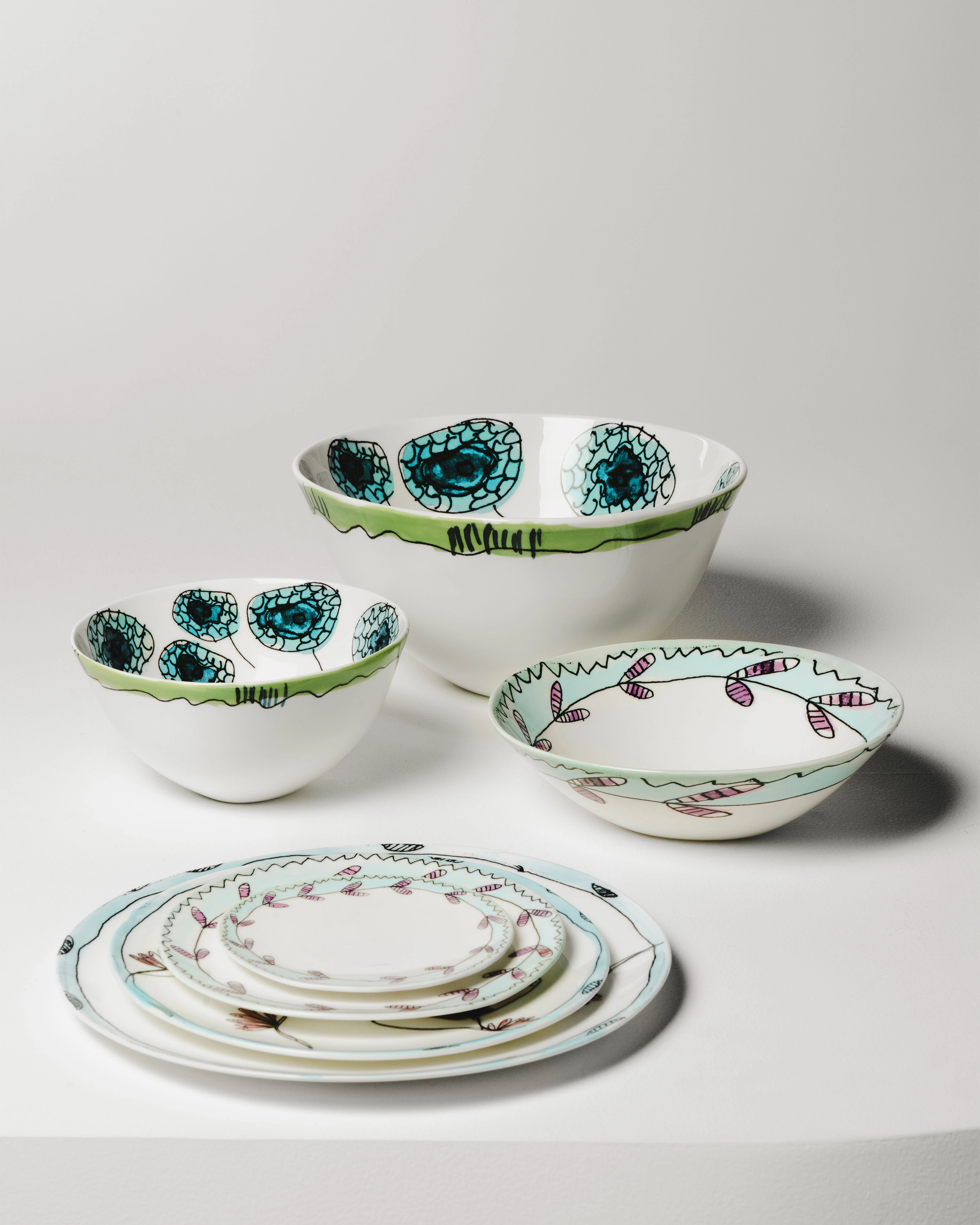 Breakfast bowl Anemone vaniglia Midnight Flowers