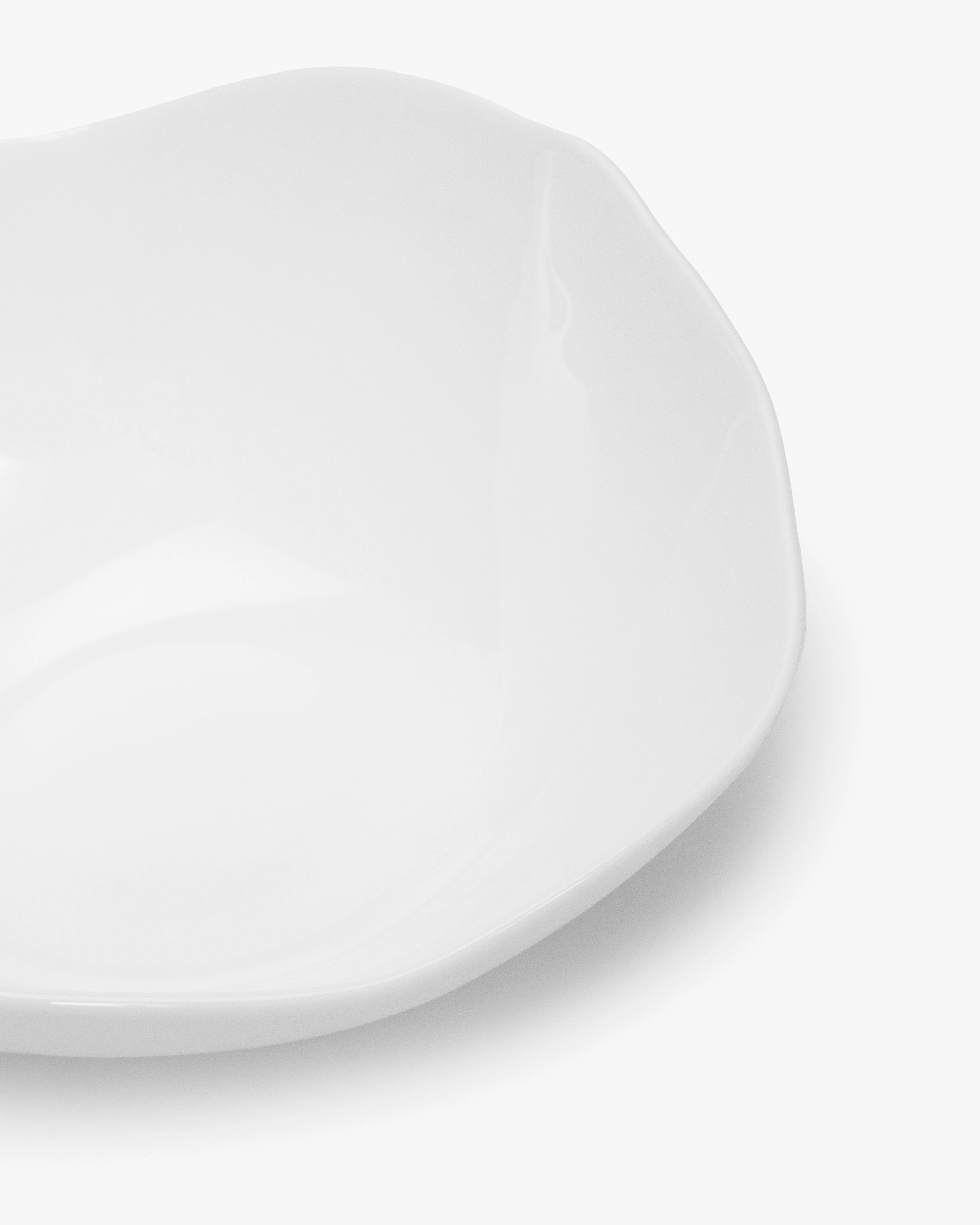 Breakfast bowl Hachi-boru white Perfect Imperfection