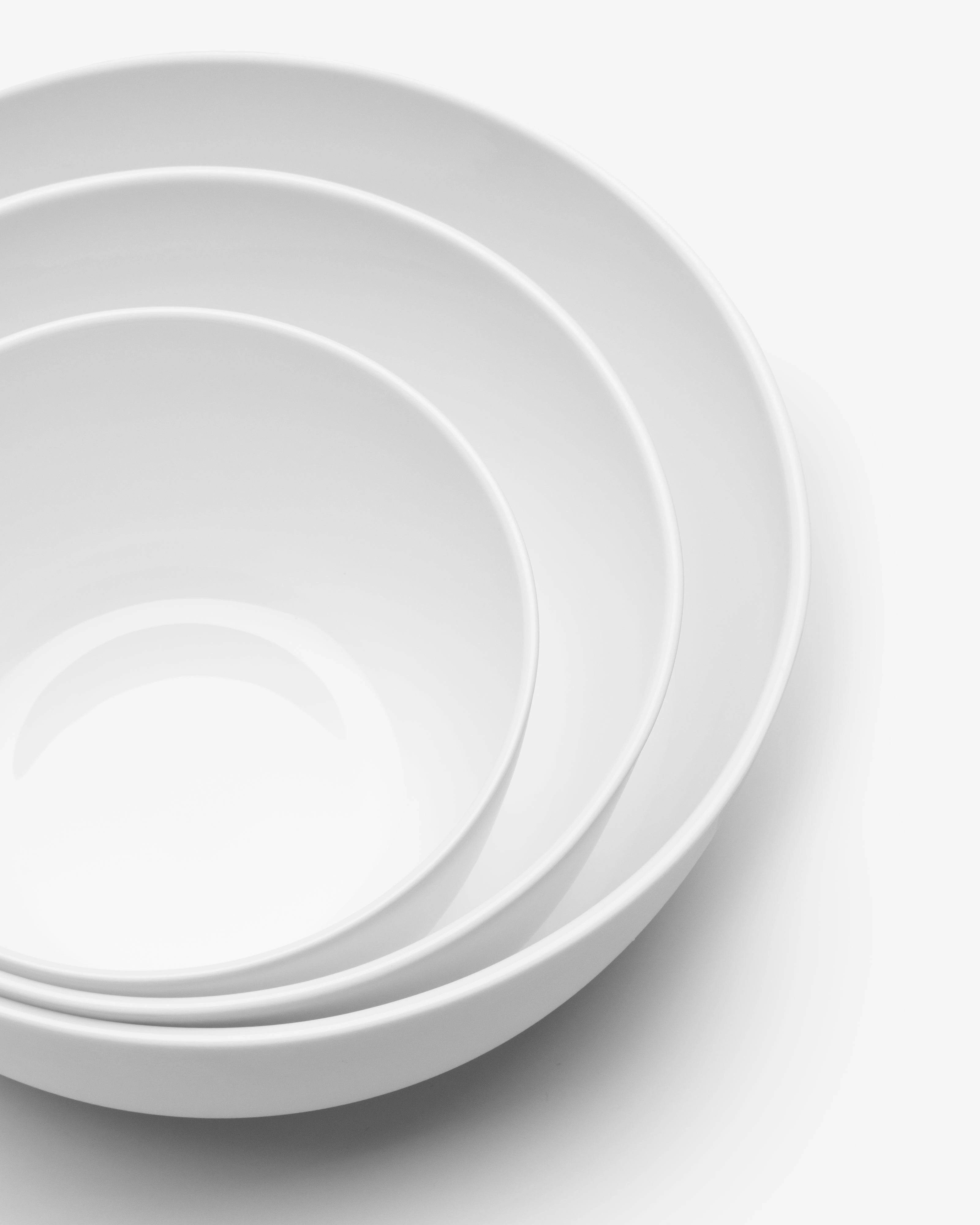 Breakfast bowl high white Base