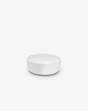 Breakfast bowl low white glazed Base Buy Dinnerware online shop