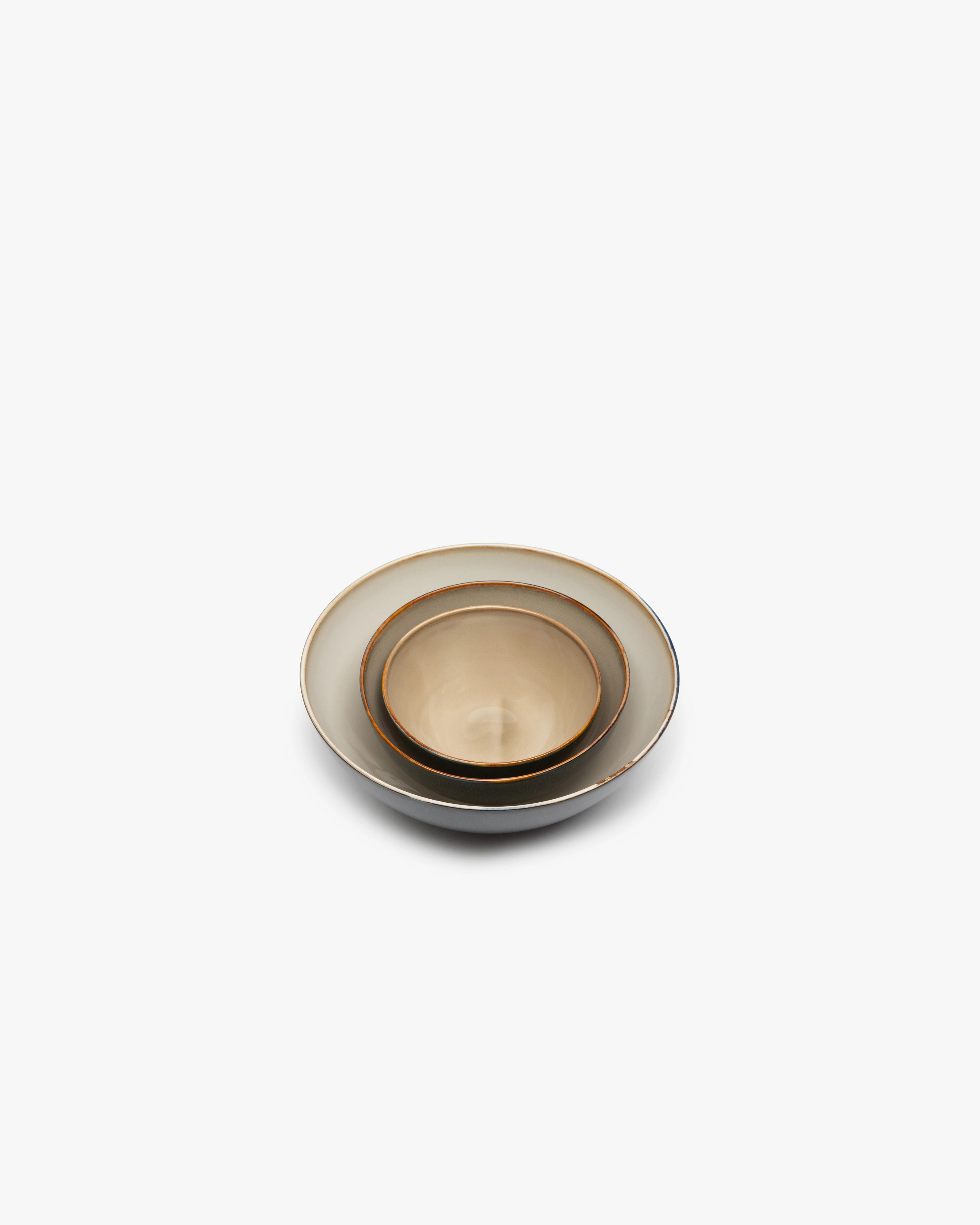 Breakfast bowl misty gray/dark blue Terres de rves