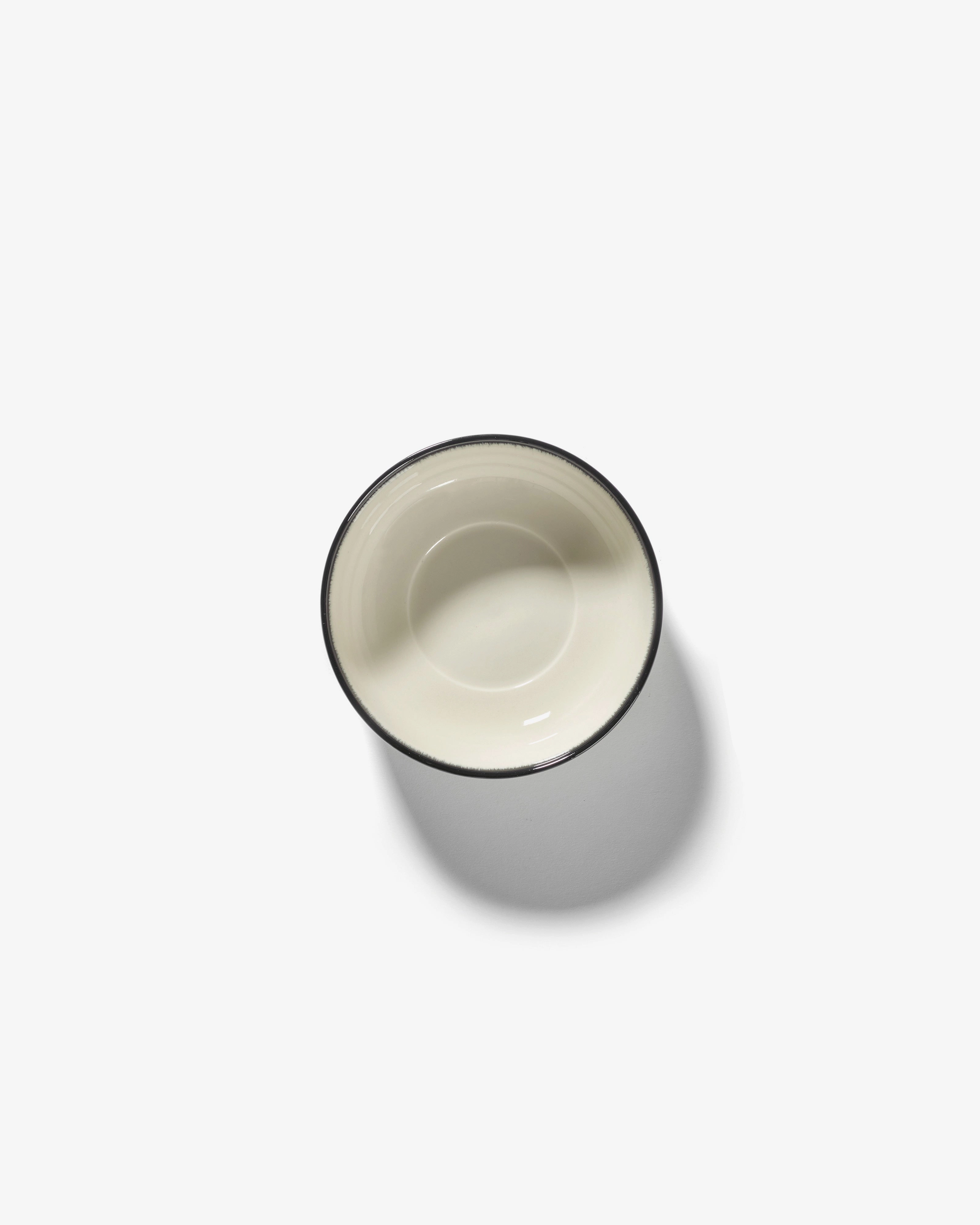 Breakfast bowl white/black variation a D