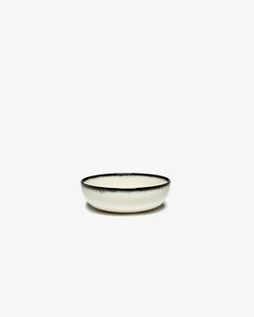 Breakfast bowl white/black variation a D Buy Dinnerware online shop