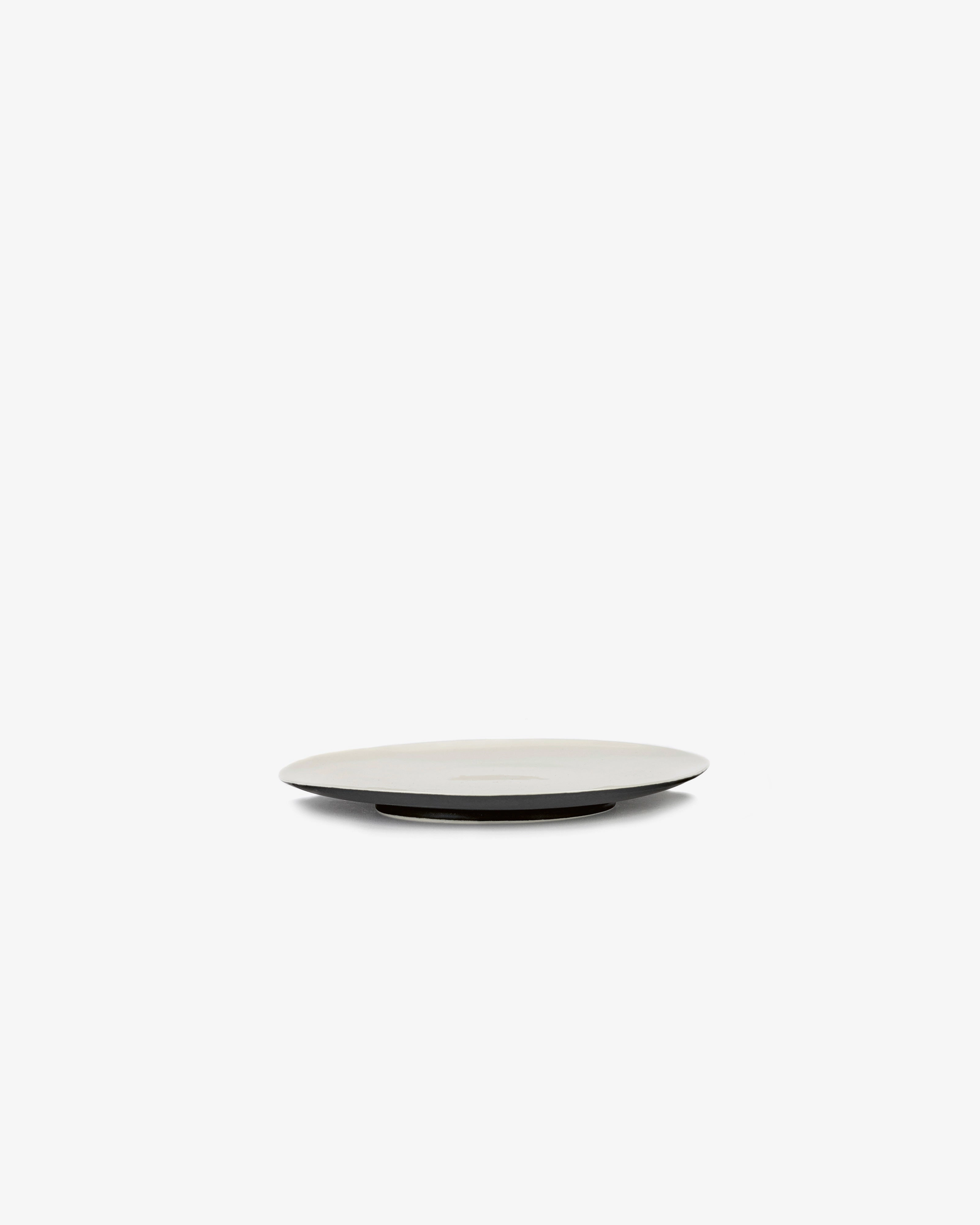 Breakfast plate black/off-white Ra Buy Dinnerware online shop