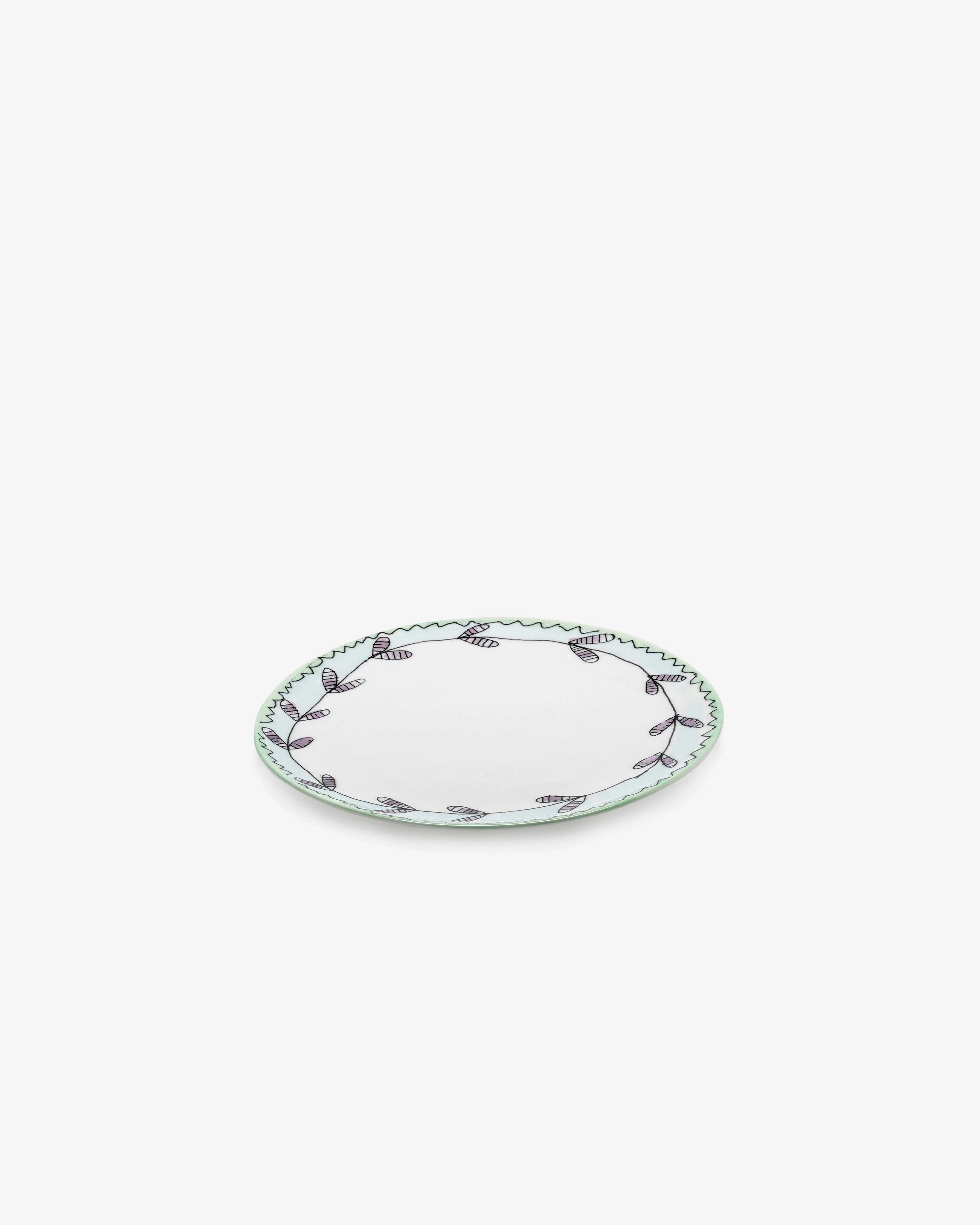 Breakfast plate Blossom milk Midnight Flowers Buy Dinnerware online shop