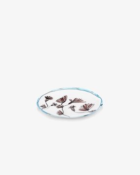 Breakfast plate Camelia aubergine Midnight Flowers Buy Dinnerware online shop