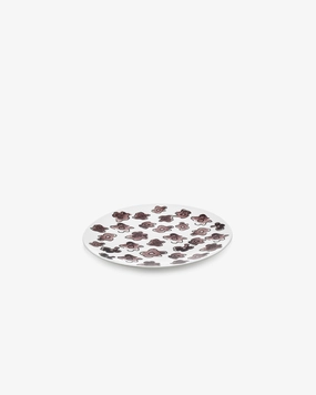 Breakfast plate Dark viola Midnight Flowers Buy Dinnerware online shop
