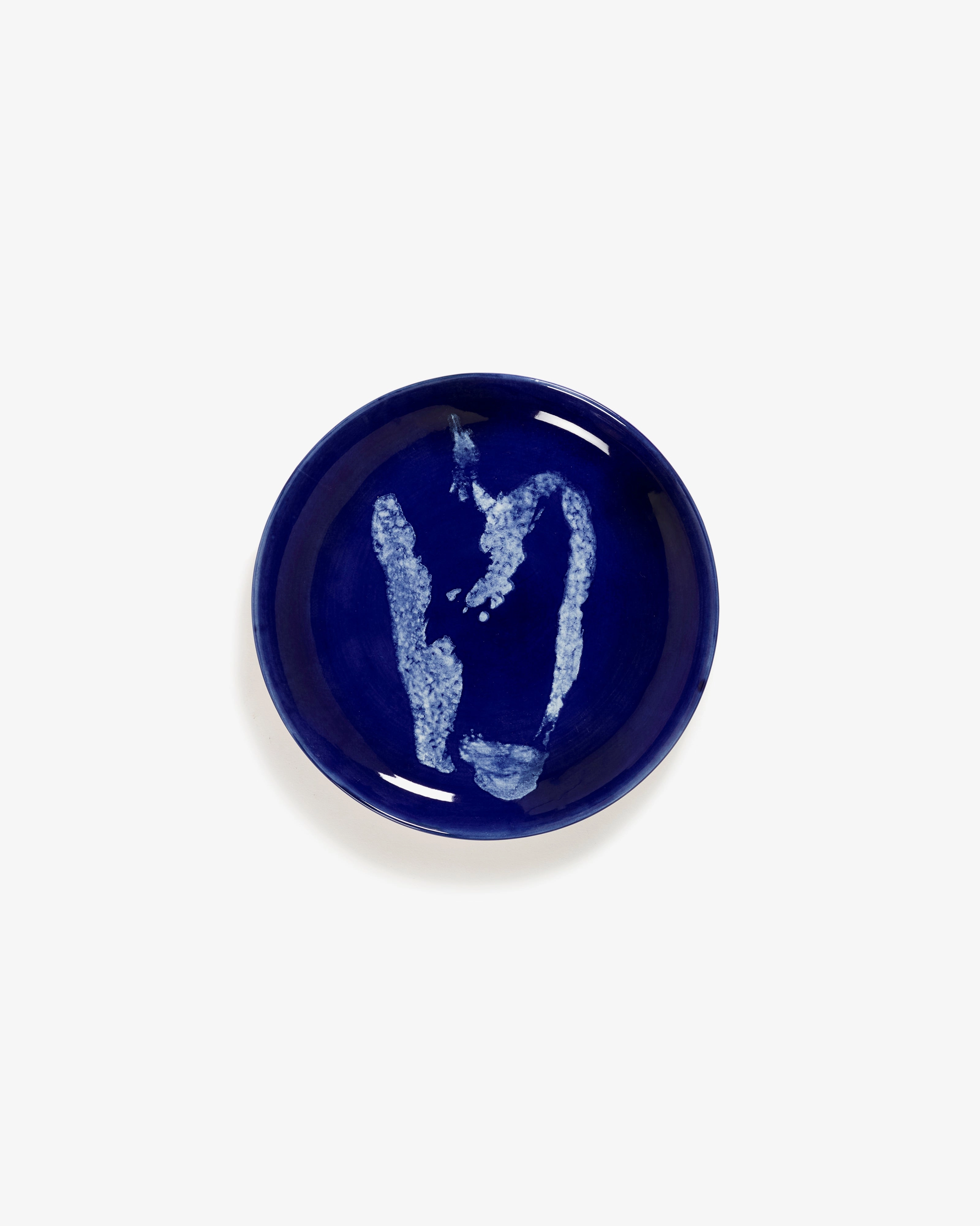 Breakfast plate darkblue - white pepper Feast Buy Dinnerware online shop