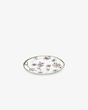 Breakfast plate Fiore rosa Midnight Flowers Buy Dinnerware online shop