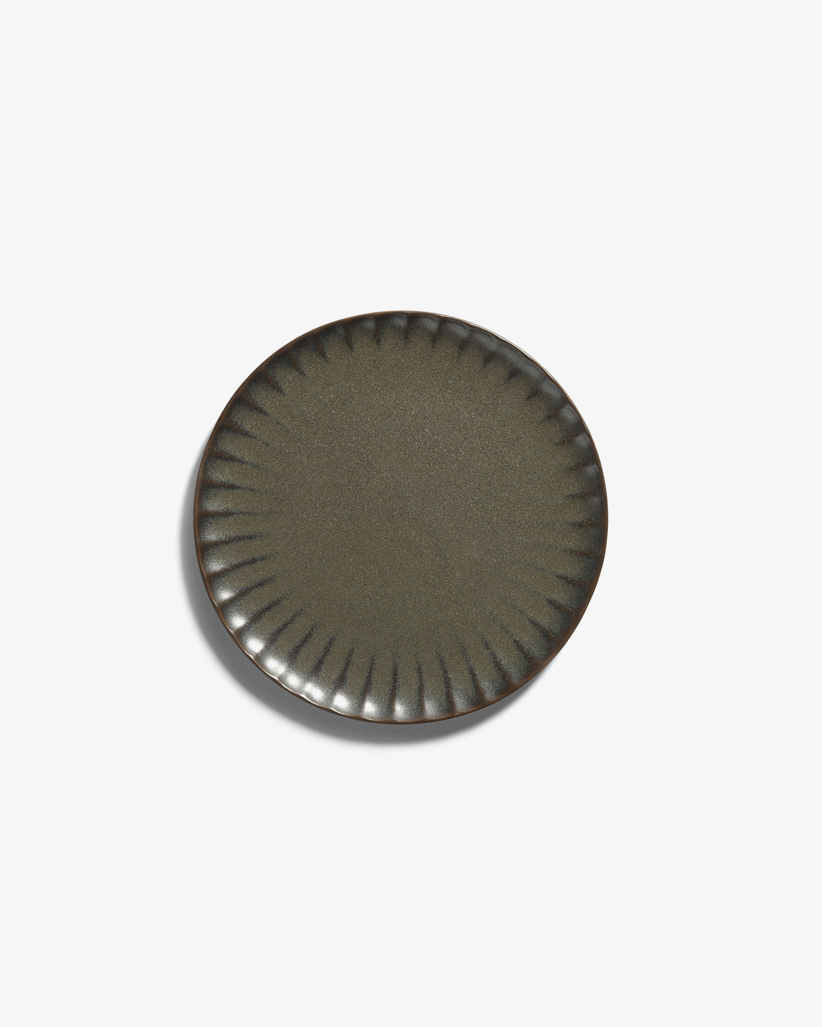 Breakfast plate green Inku