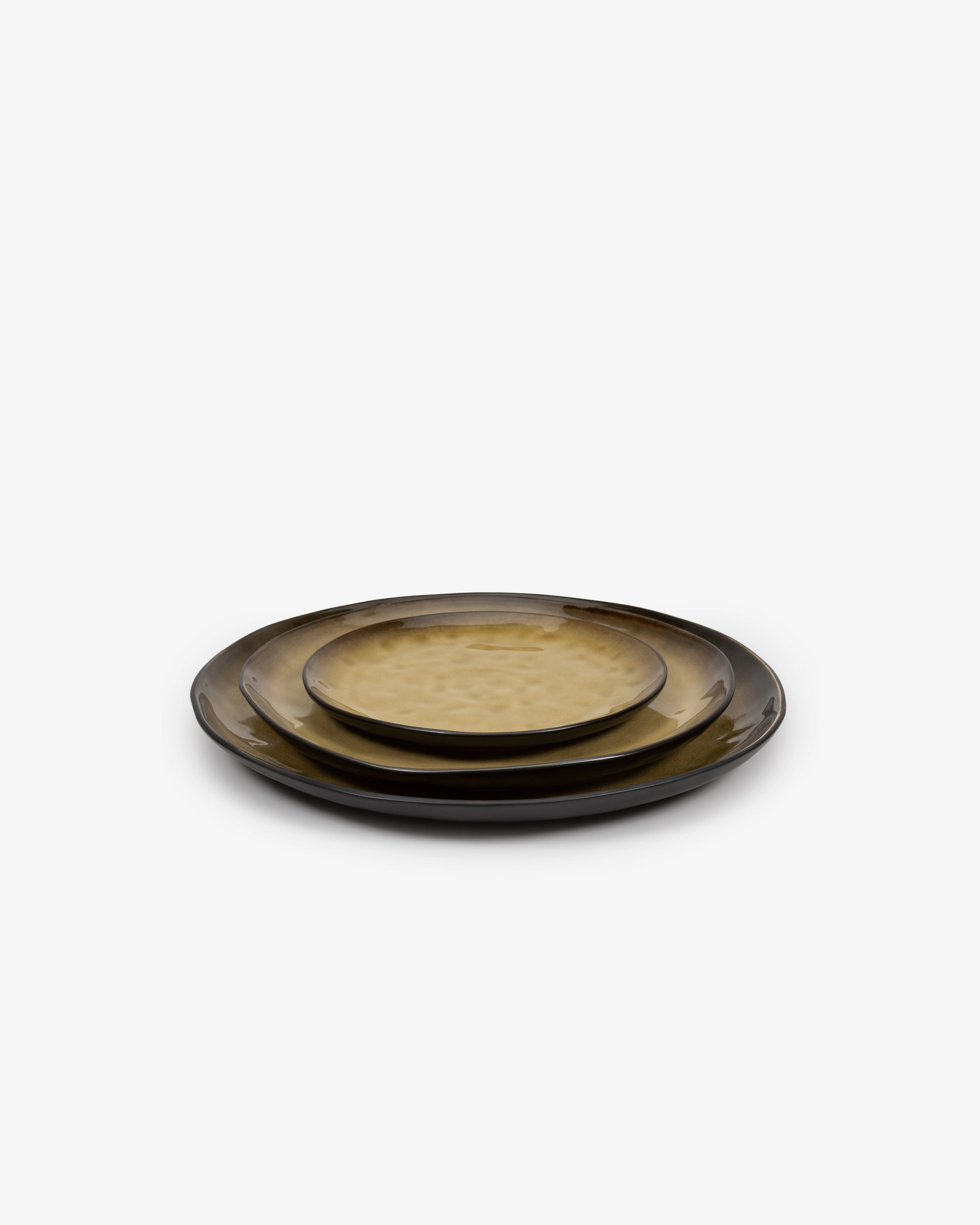Breakfast plate green Pure