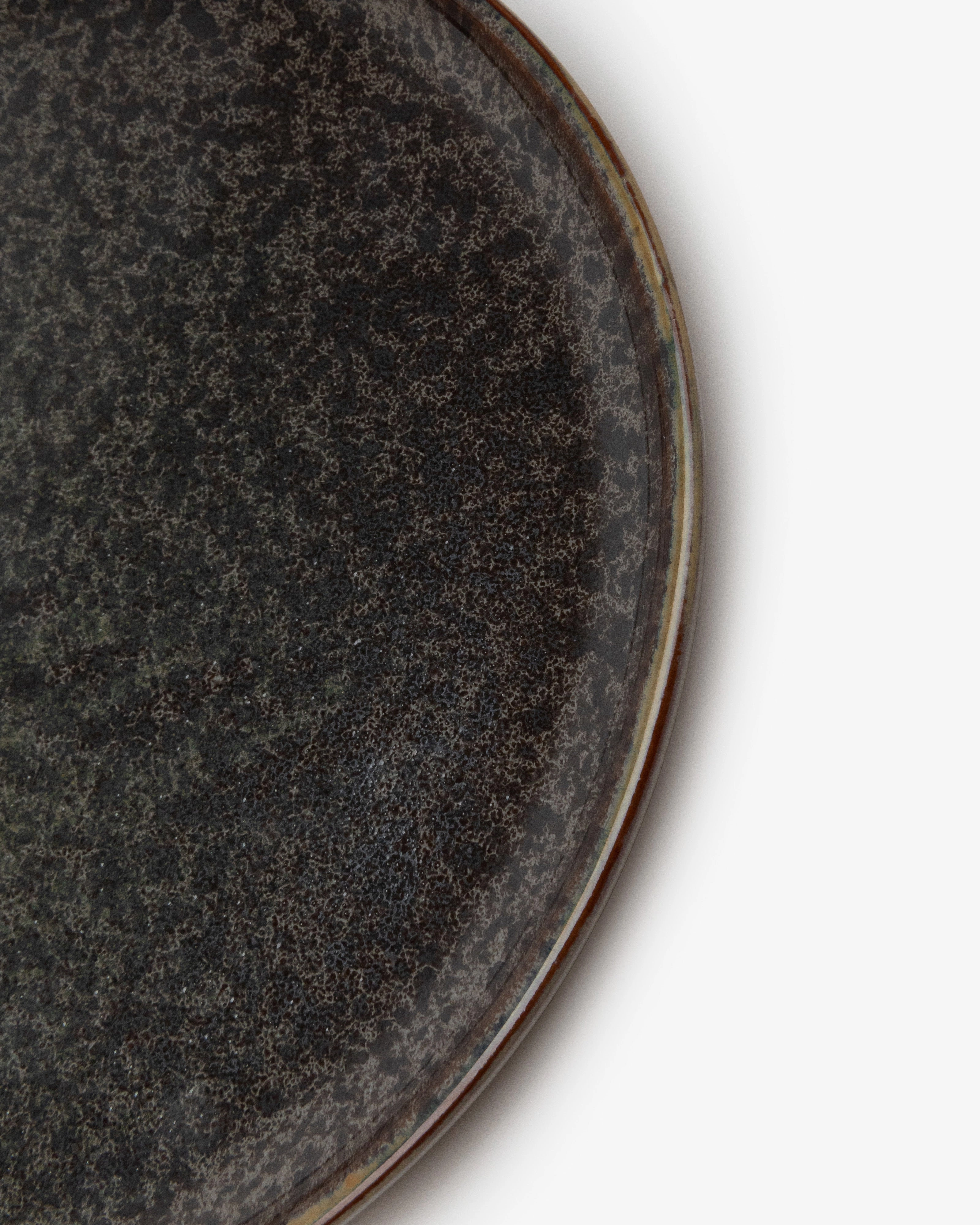 Breakfast plate indi gray Surface