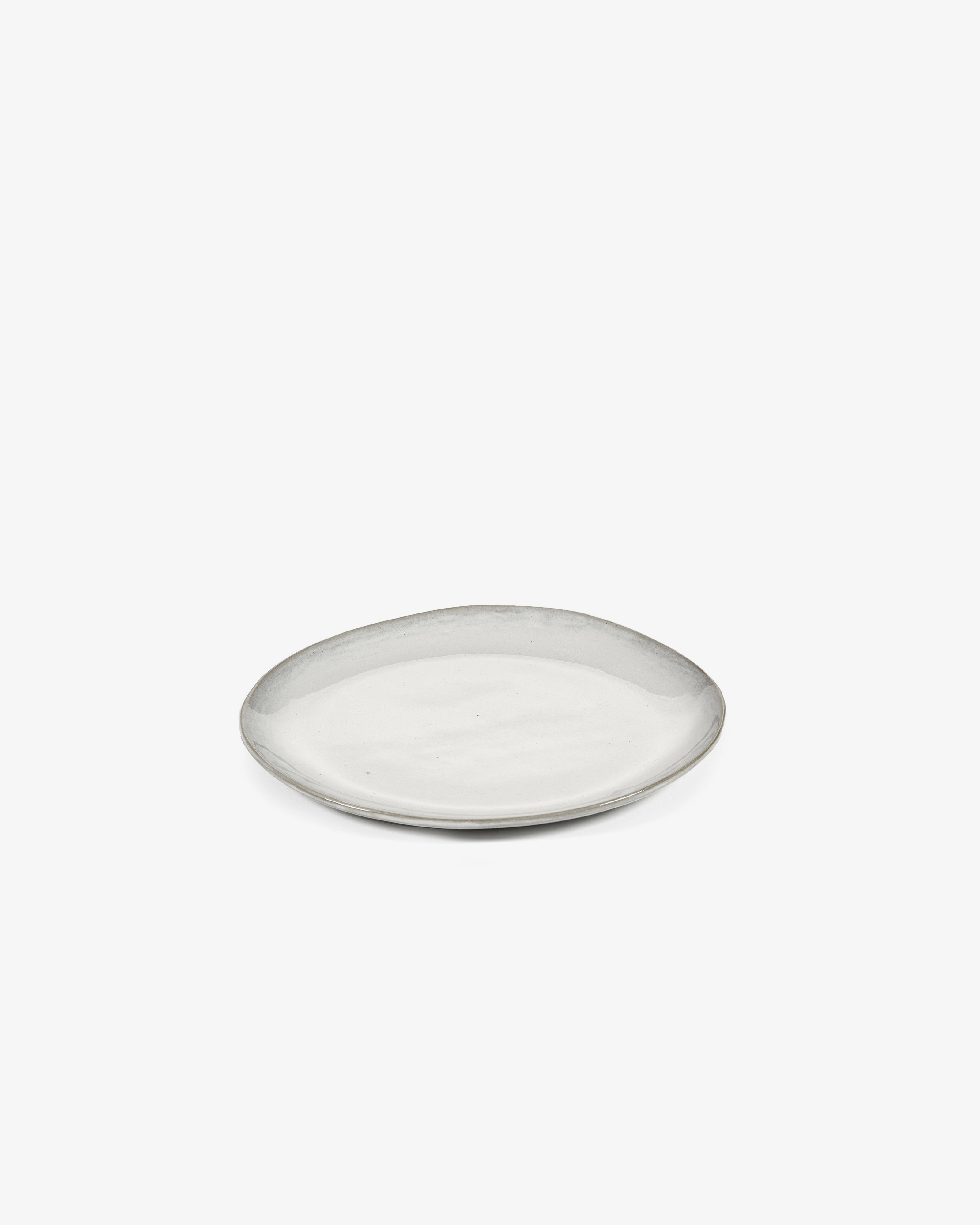 Breakfast plate L off-white La Mre
