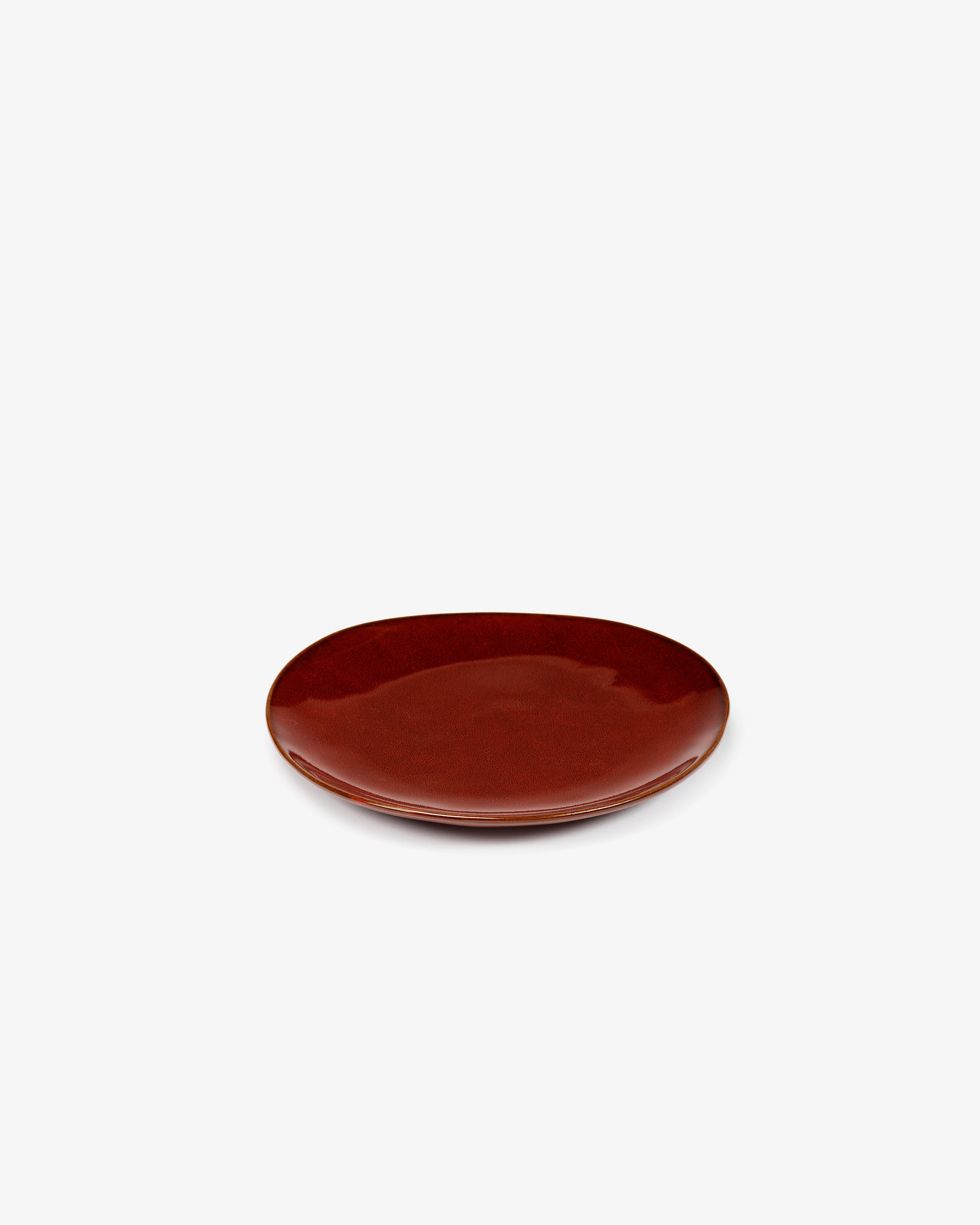 Breakfast plate L venetian red La Mre